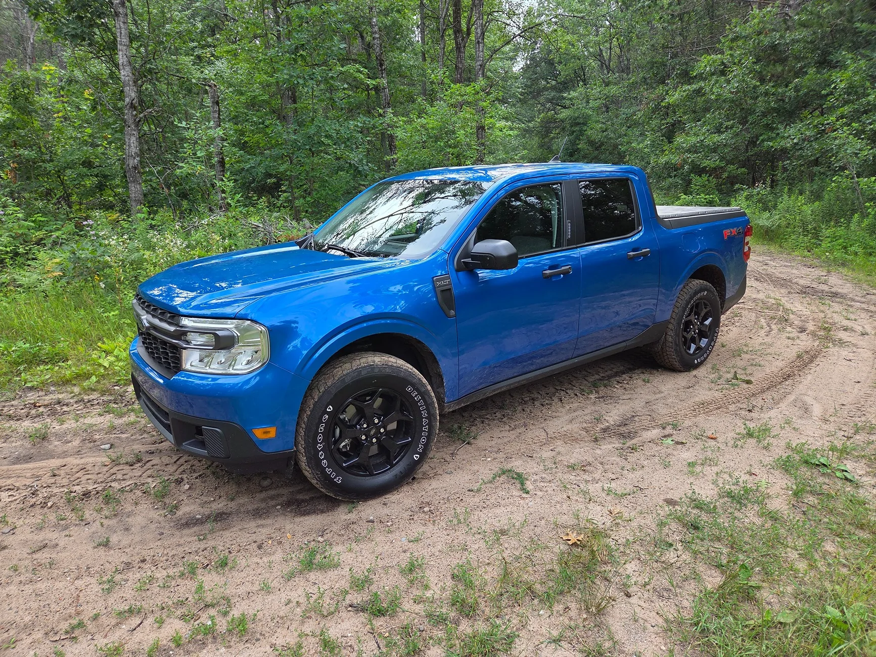 Ford Maverick Anyone switch to 235/65r17 size tires? 20250726_190310