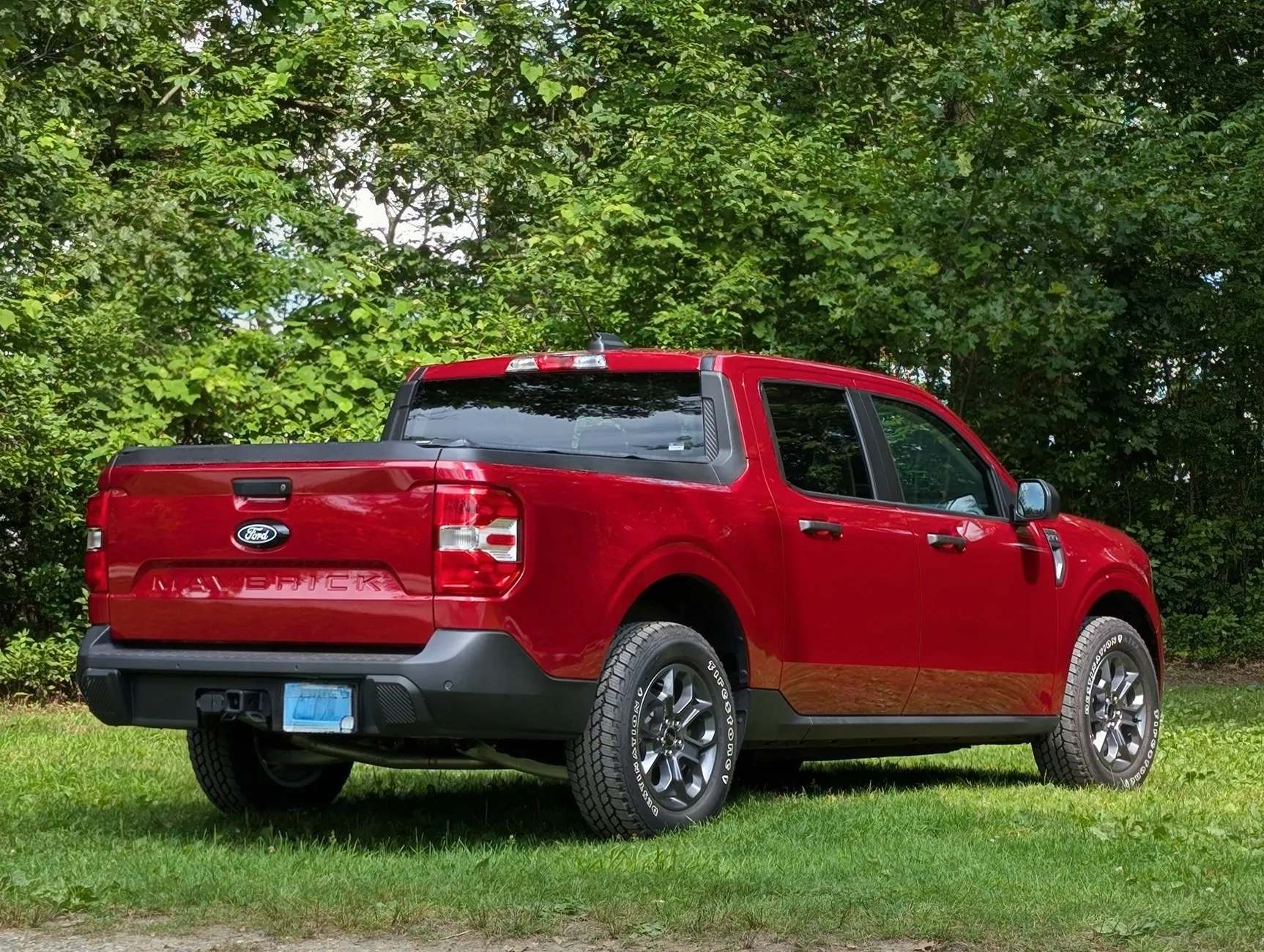 Ford Maverick Anyone switch to 235/65r17 size tires? PXL_20250712_192109231~3