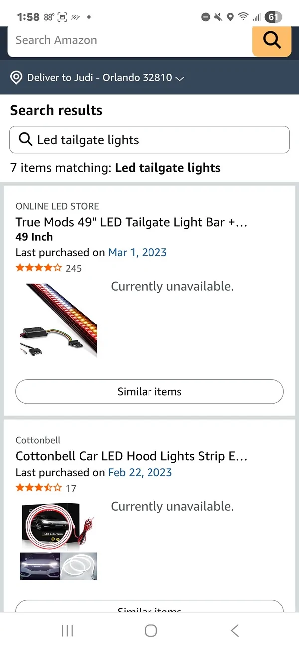Ford Maverick 2023 XLT...LED Tail light strips? Screenshot_20250829_135844_Chrom