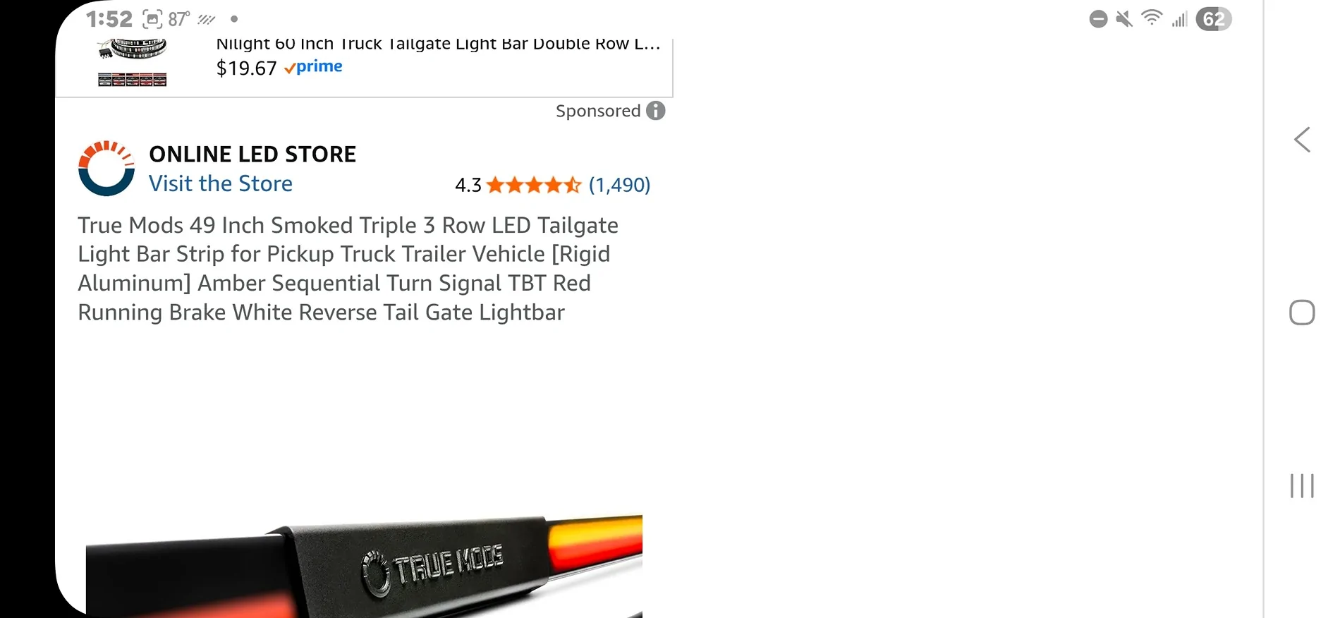 Ford Maverick 2023 XLT...LED Tail light strips? Screenshot_20250829_135255_Chrom