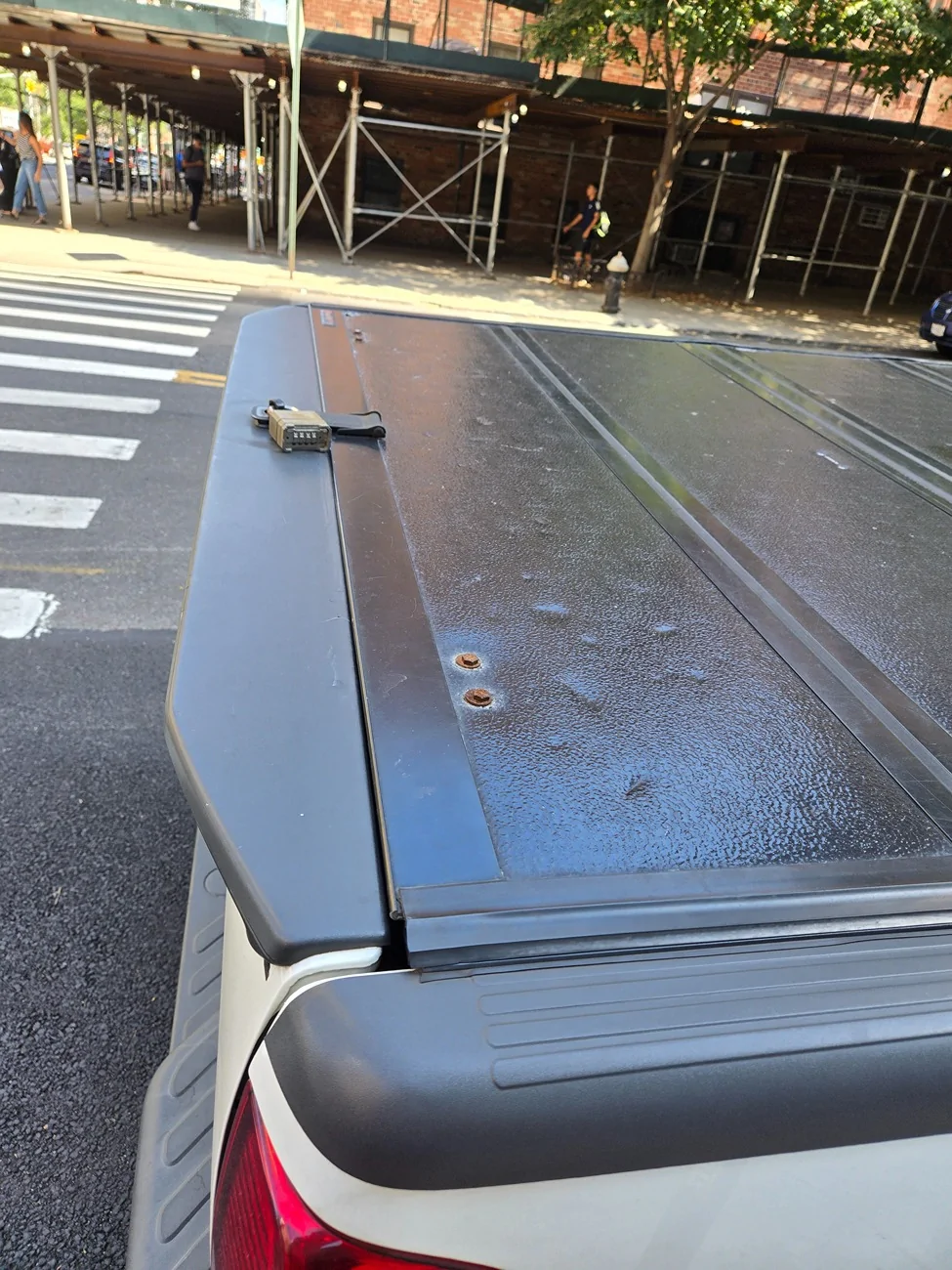 Ford Maverick Ford hard trifold tonneau, security updates? 1000009698