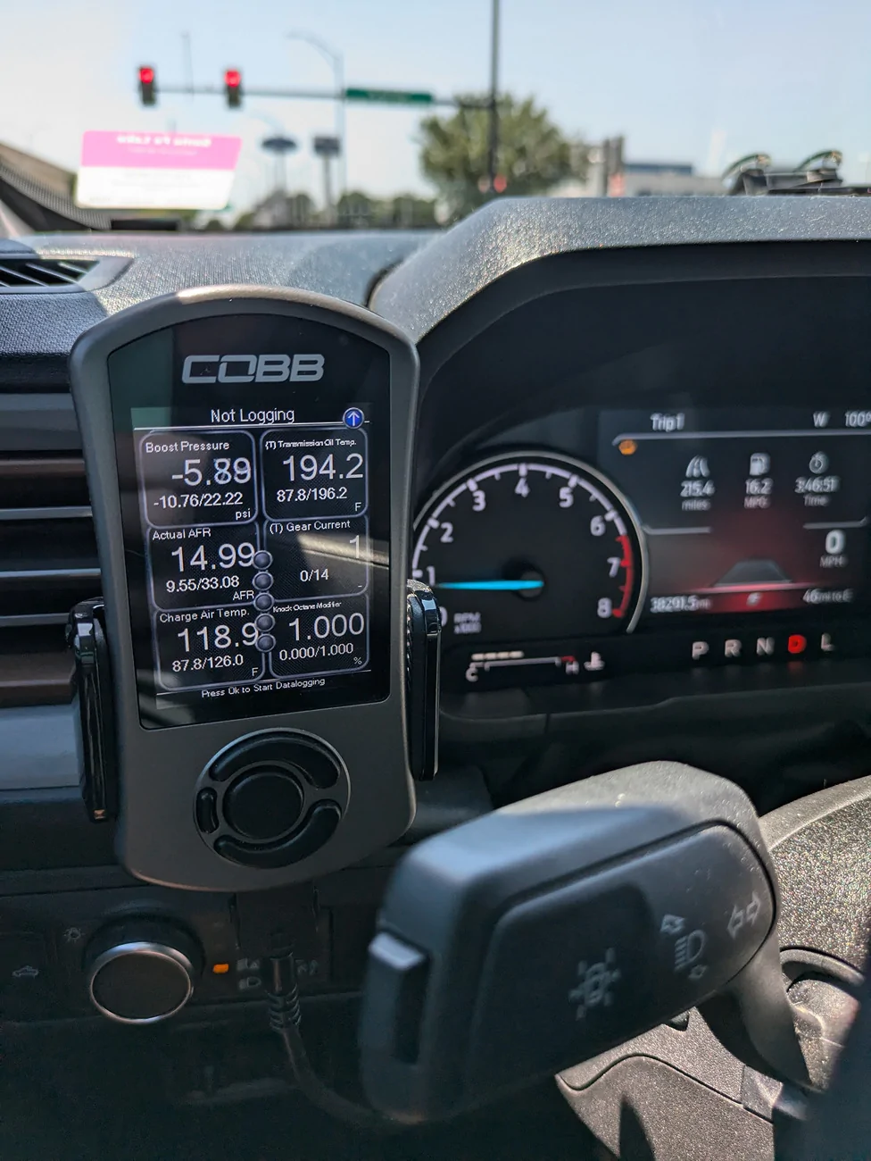Ford Maverick 1/4 Mile 93 vs 87 Lobo PXL_20240714_191613655.MP