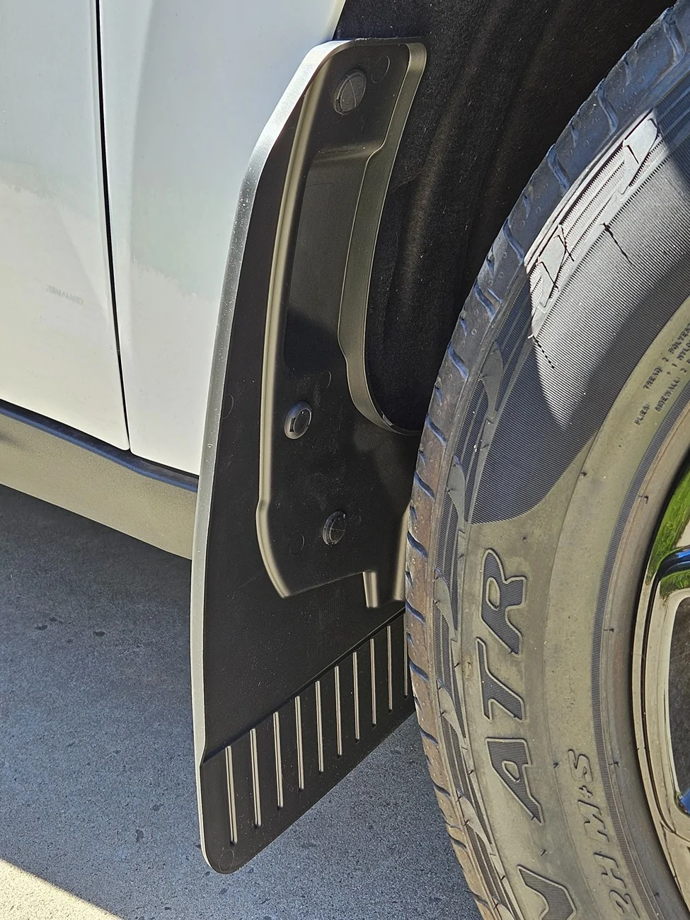 Ford Maverick Installed Maxzina mud flaps 20250831_104056