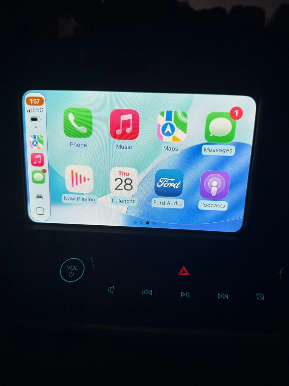 Ford Maverick IOS 18.6 carplay IMG_5981