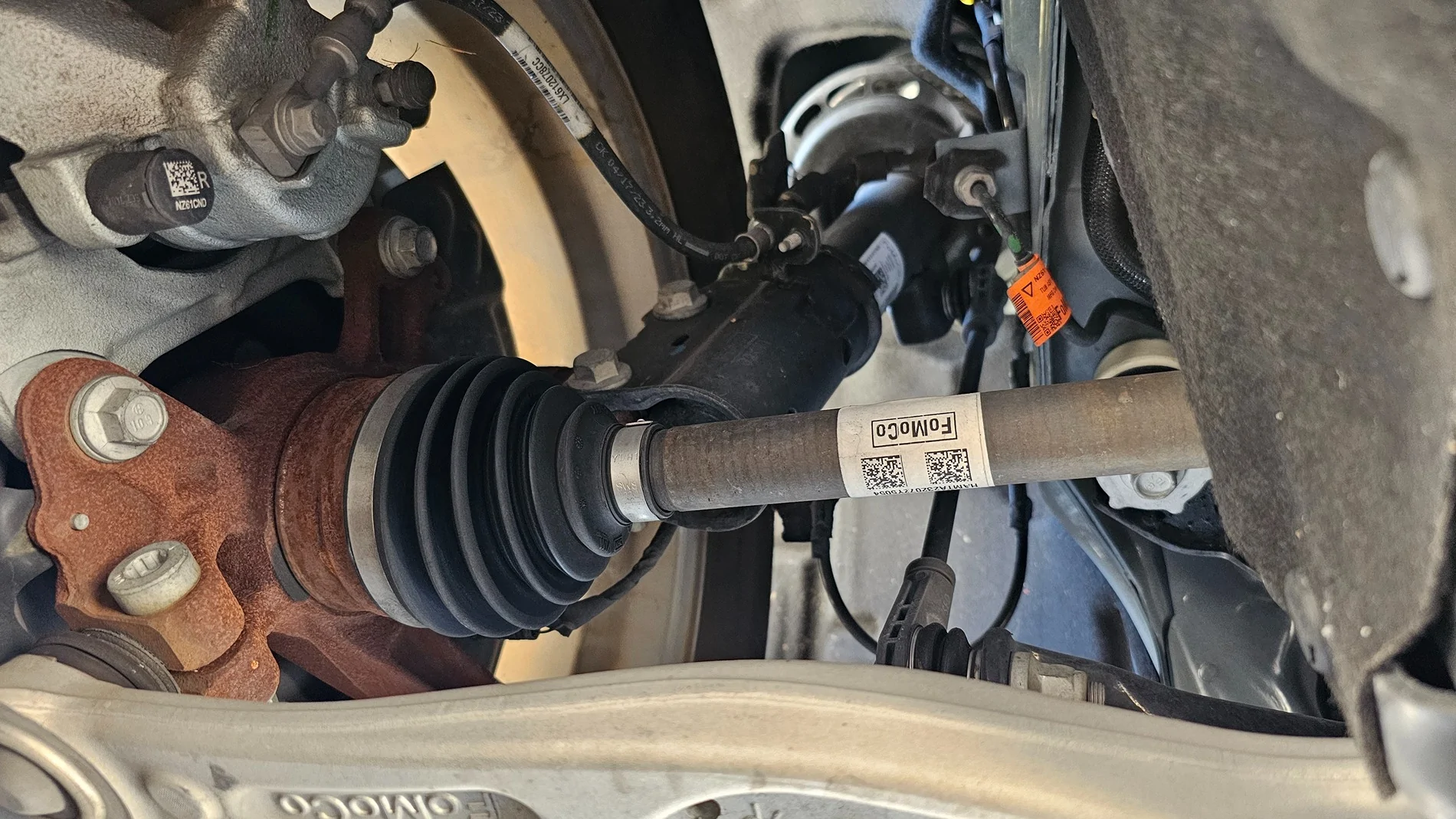 Ford Maverick Anyone try NAPA CV axle shafts? 20250830_075314