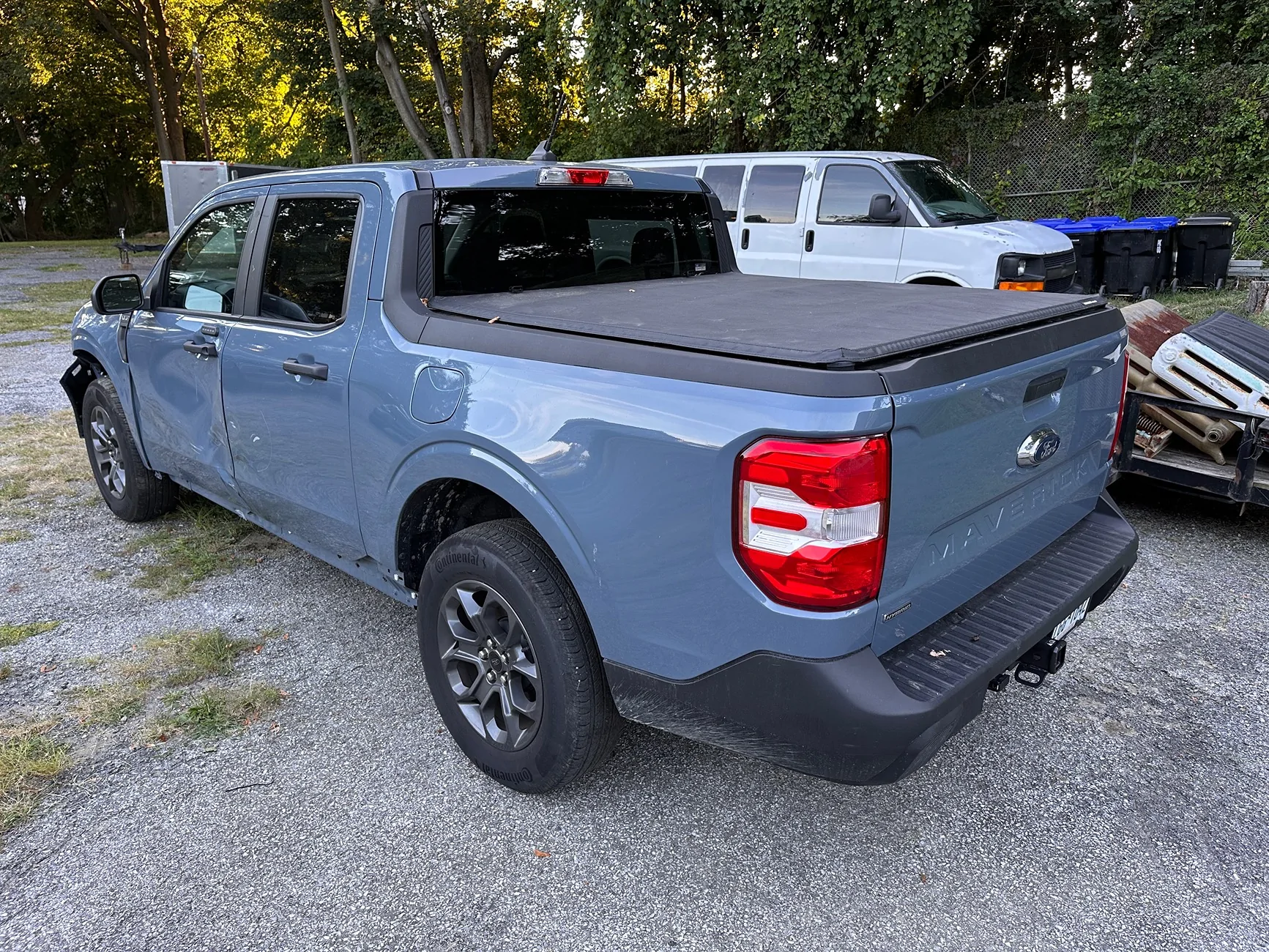 Ford Maverick Salvage- 2024 Hybrid XLT Azure, Copilot $14K IMG_2921