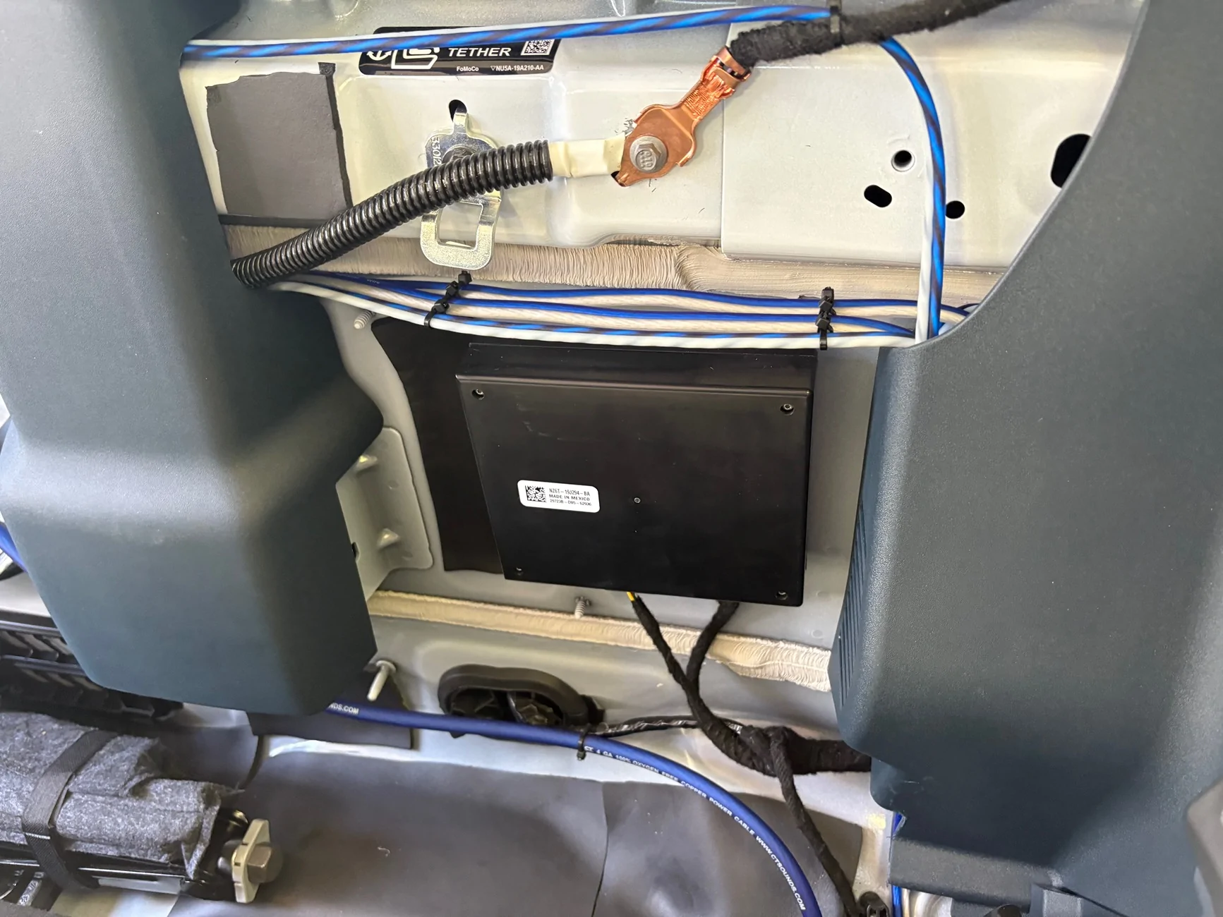 Ford Maverick 8 inch CT Sounds Subwoofer Install + Speaker Installs IMG_5304
