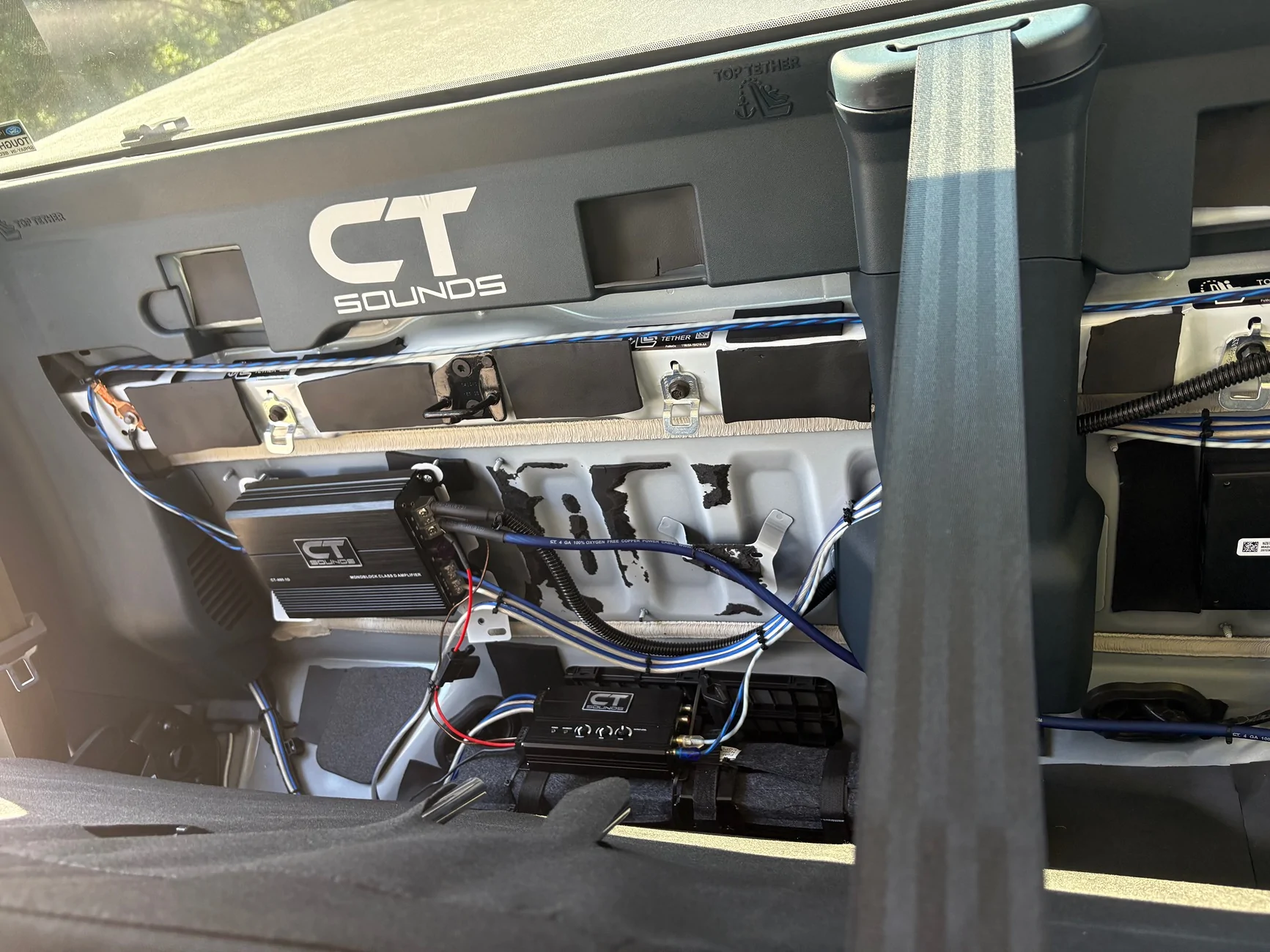 Ford Maverick 8 inch CT Sounds Subwoofer Install + Speaker Installs IMG_5308