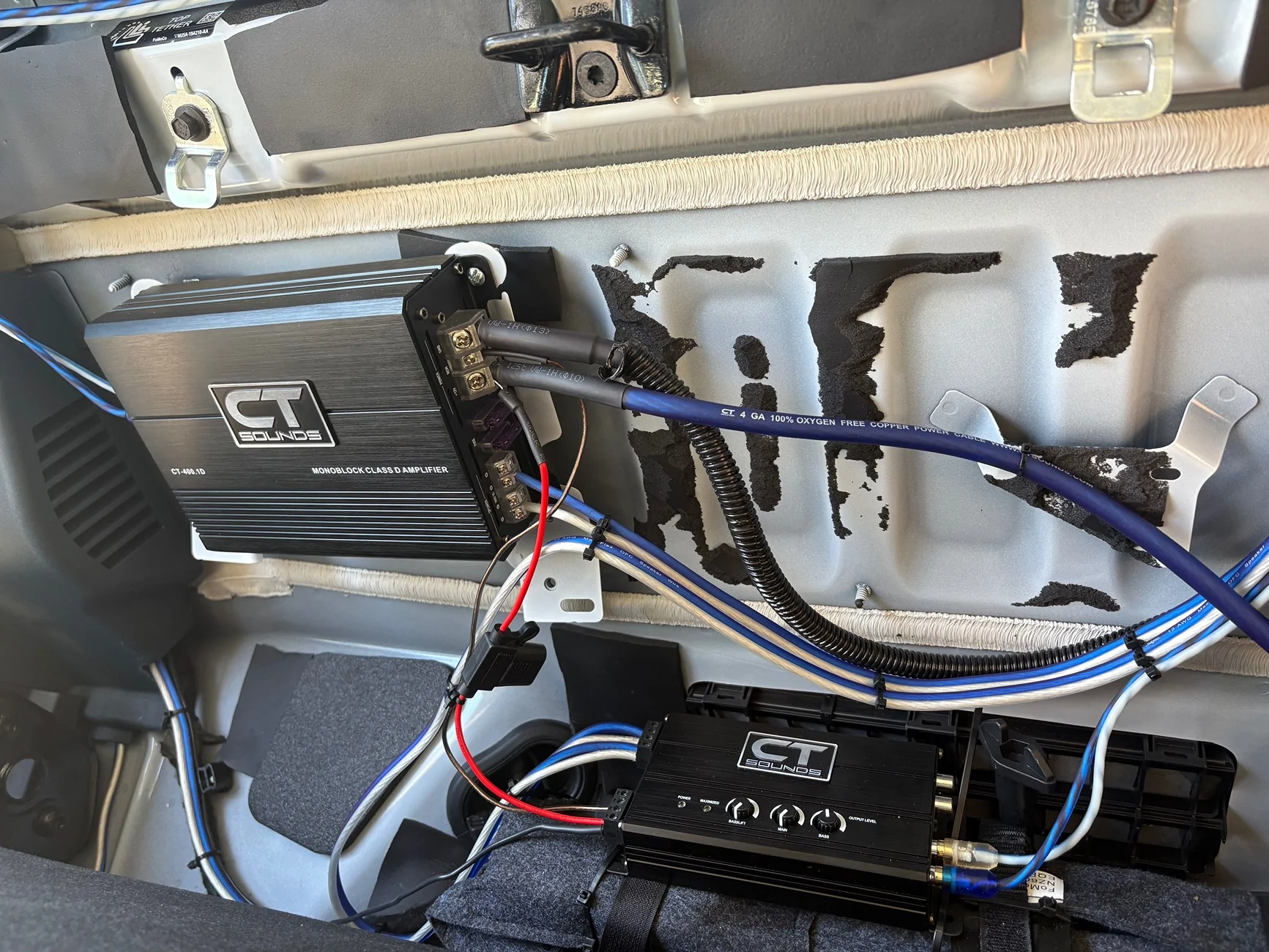 Ford Maverick 8 inch CT Sounds Subwoofer Install + Speaker Installs IMG_5307