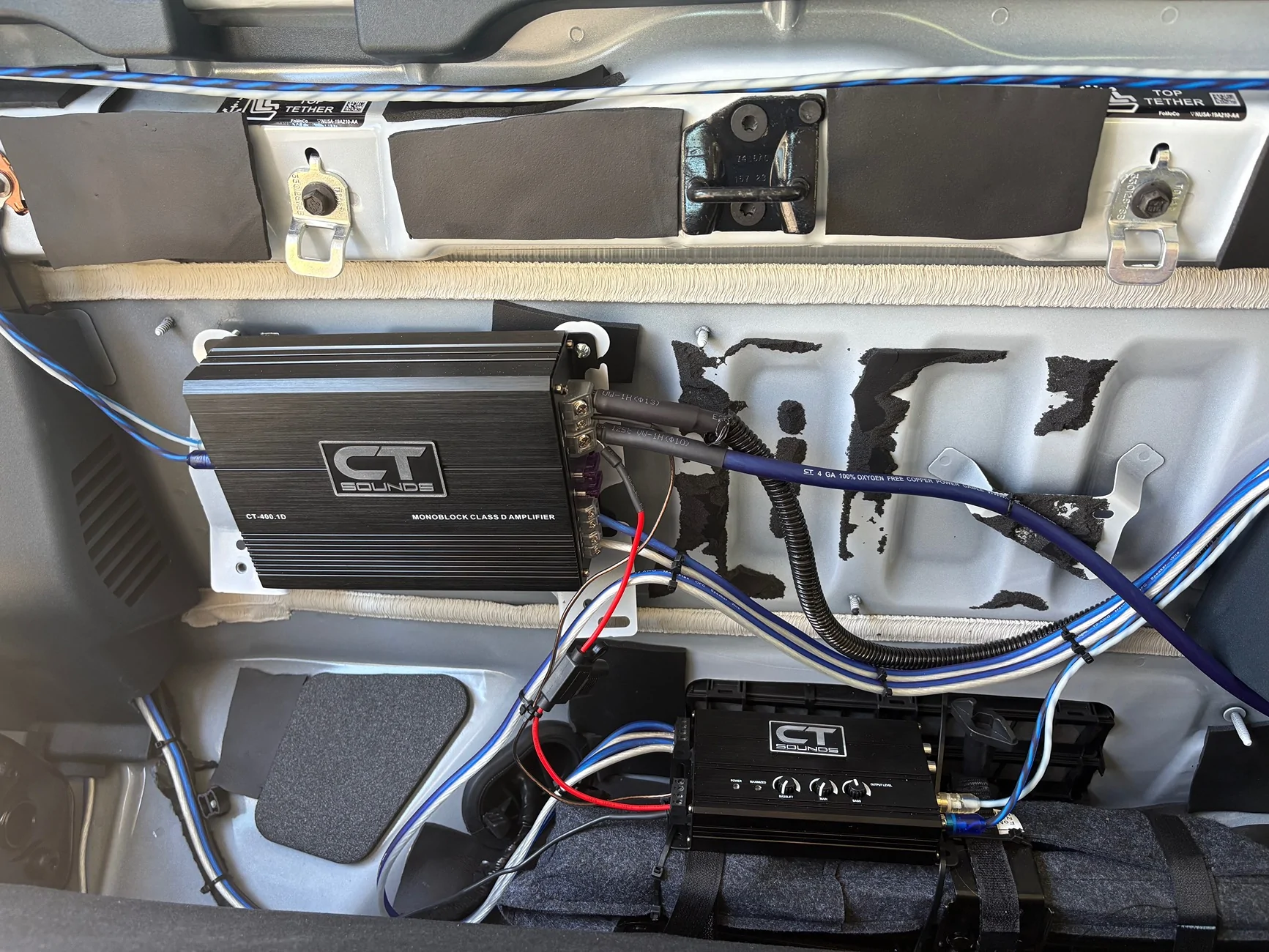 Ford Maverick 8 inch CT Sounds Subwoofer Install + Speaker Installs IMG_5310