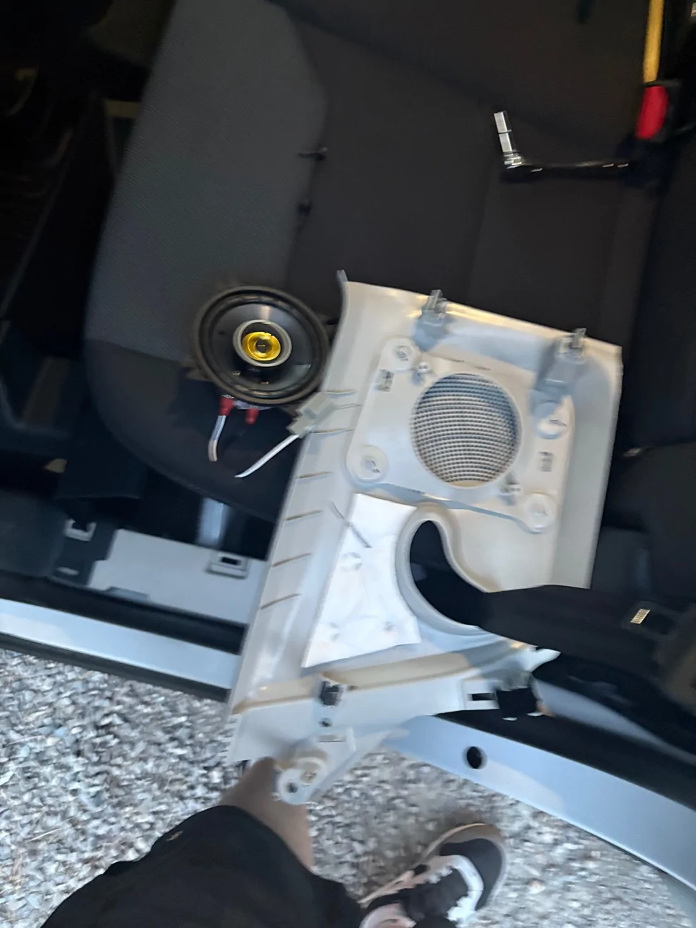 Ford Maverick 8 inch CT Sounds Subwoofer Install + Speaker Installs IMG_2157