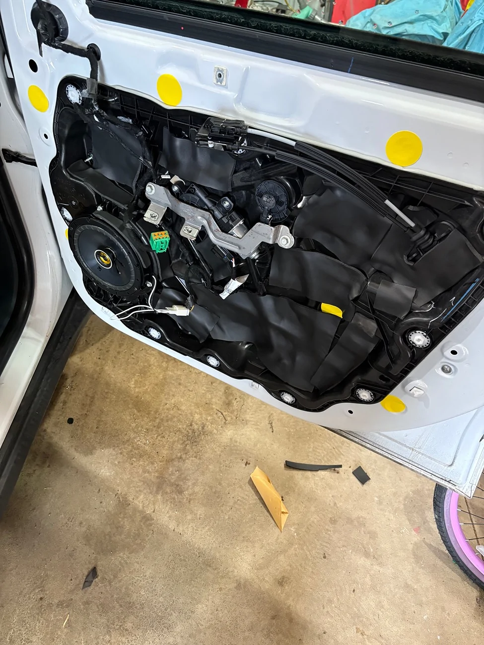 Ford Maverick 8 inch CT Sounds Subwoofer Install + Speaker Installs IMG_2106
