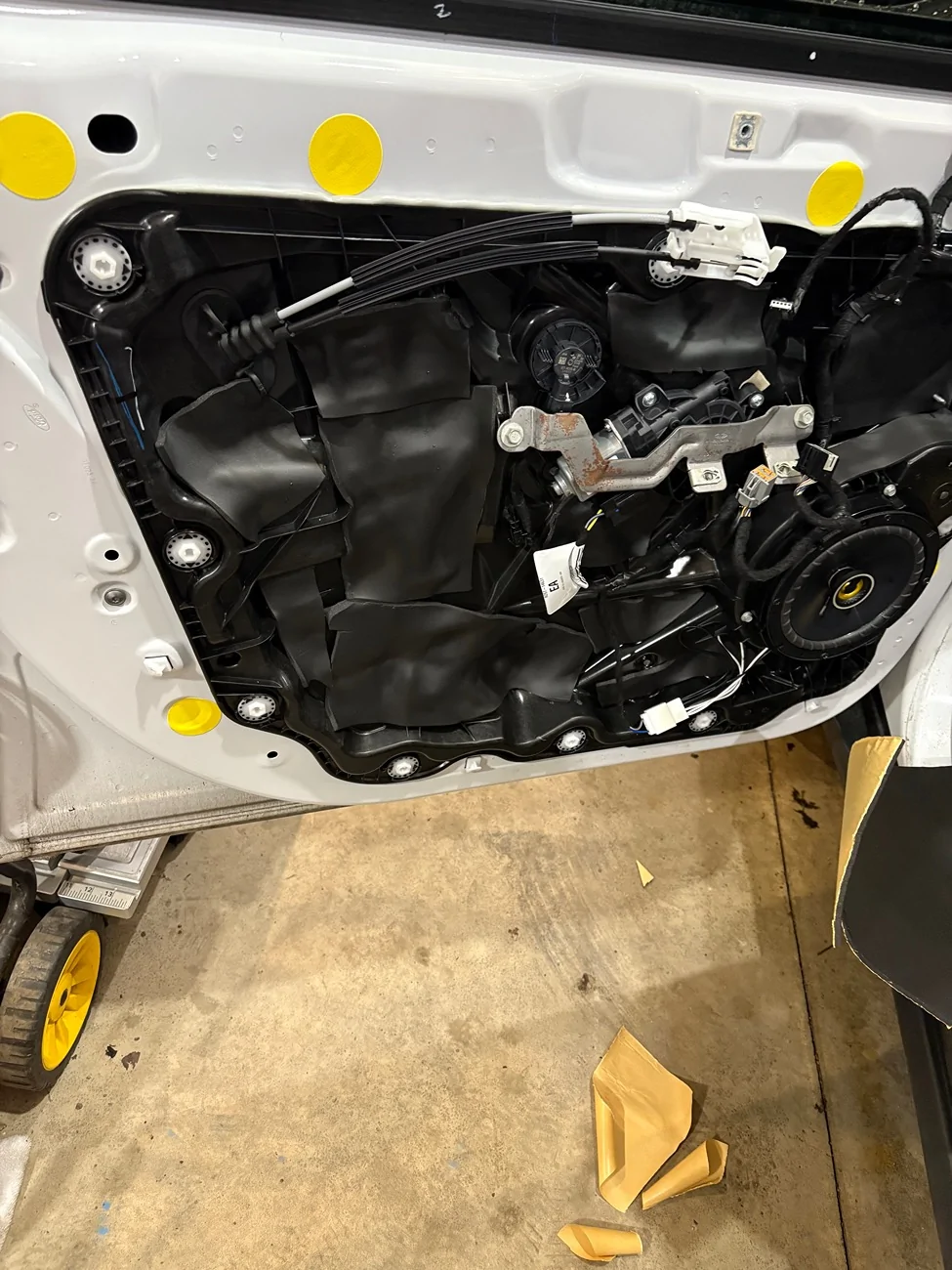 Ford Maverick 8 inch CT Sounds Subwoofer Install + Speaker Installs IMG_2104