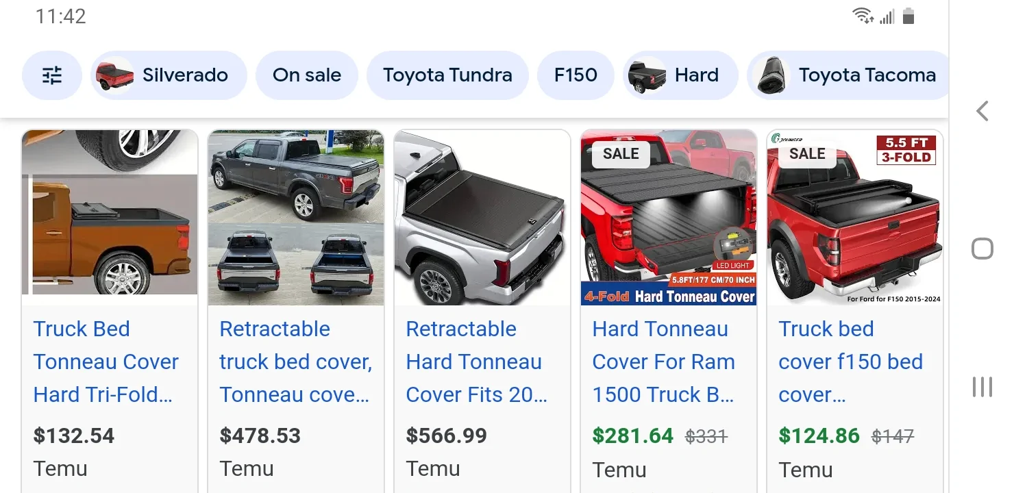Ford Maverick Temu tonneau cover??? Screenshot_20250901-114233_Chrom