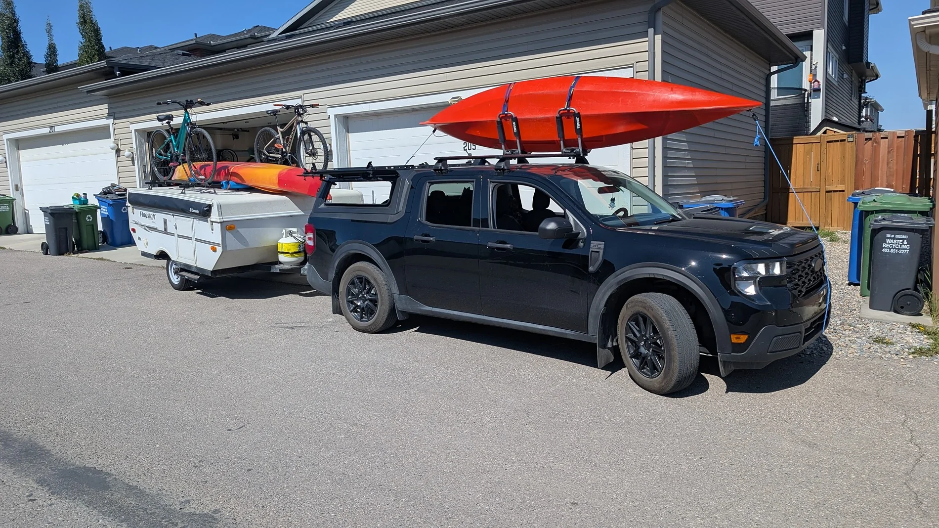 Ford Maverick Fully loaded 2000m/6500ft above sea level towing camping trip w/ 2025 Maverick XL EcoBoost 1000002294