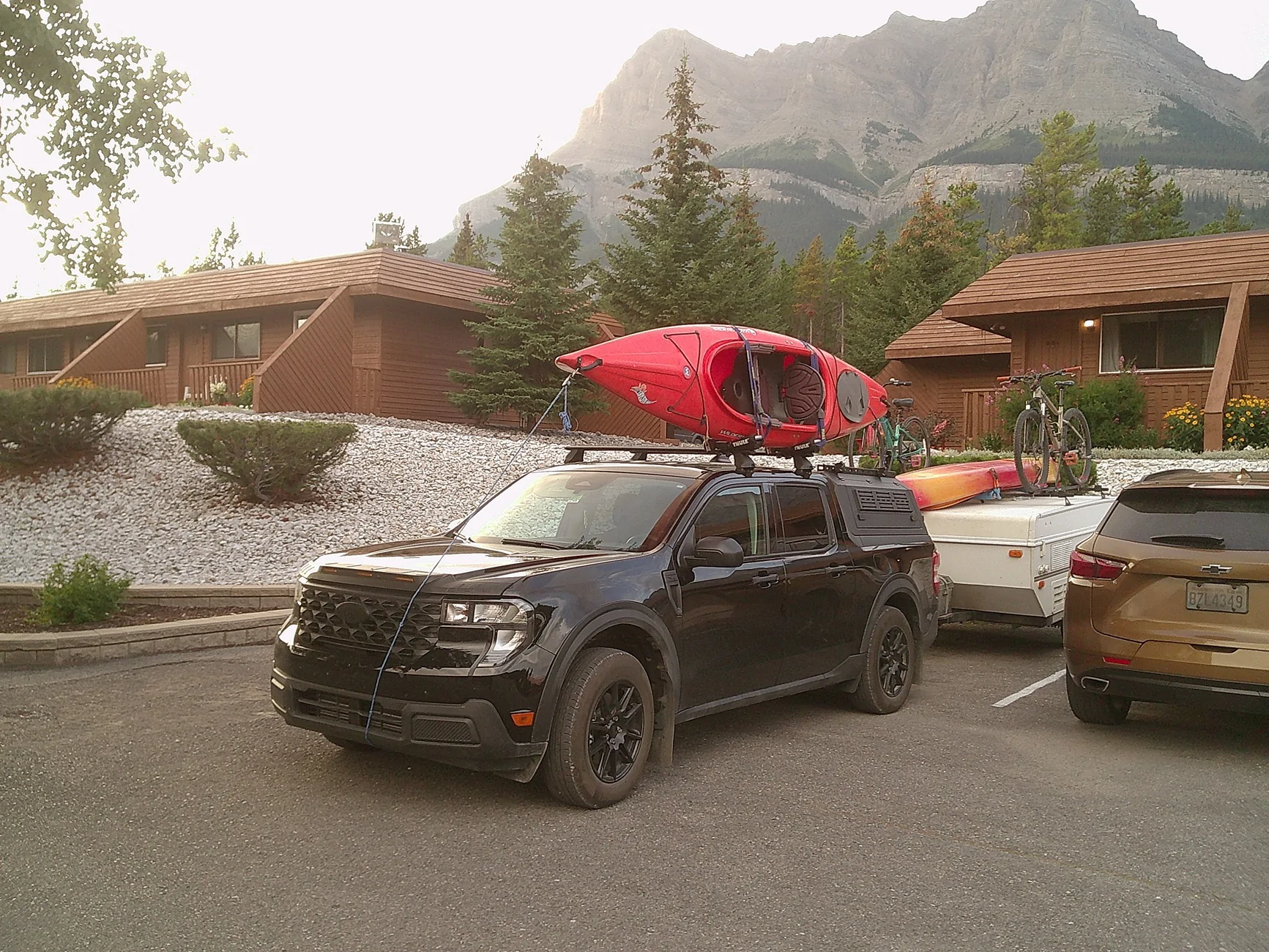 Ford Maverick Fully loaded 2000m/6500ft above sea level towing camping trip w/ 2025 Maverick XL EcoBoost DSCF0522