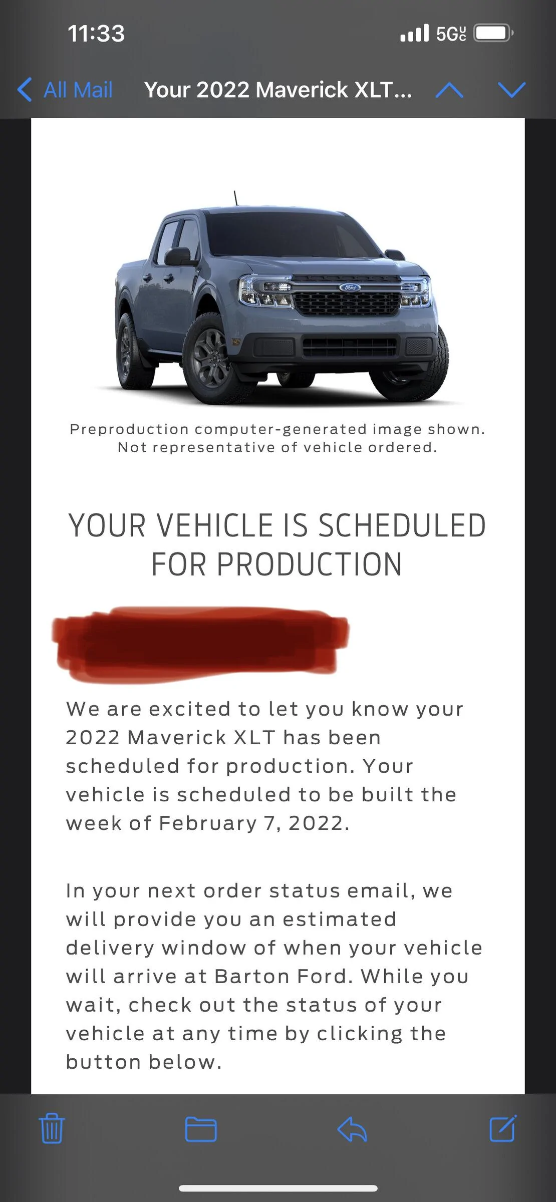Ford Maverick 📣 12/9 Scheduling Email Received Group [Emails Arriving!!!] 9480597E-DF39-4C22-9A79-80D19BA1DAA0