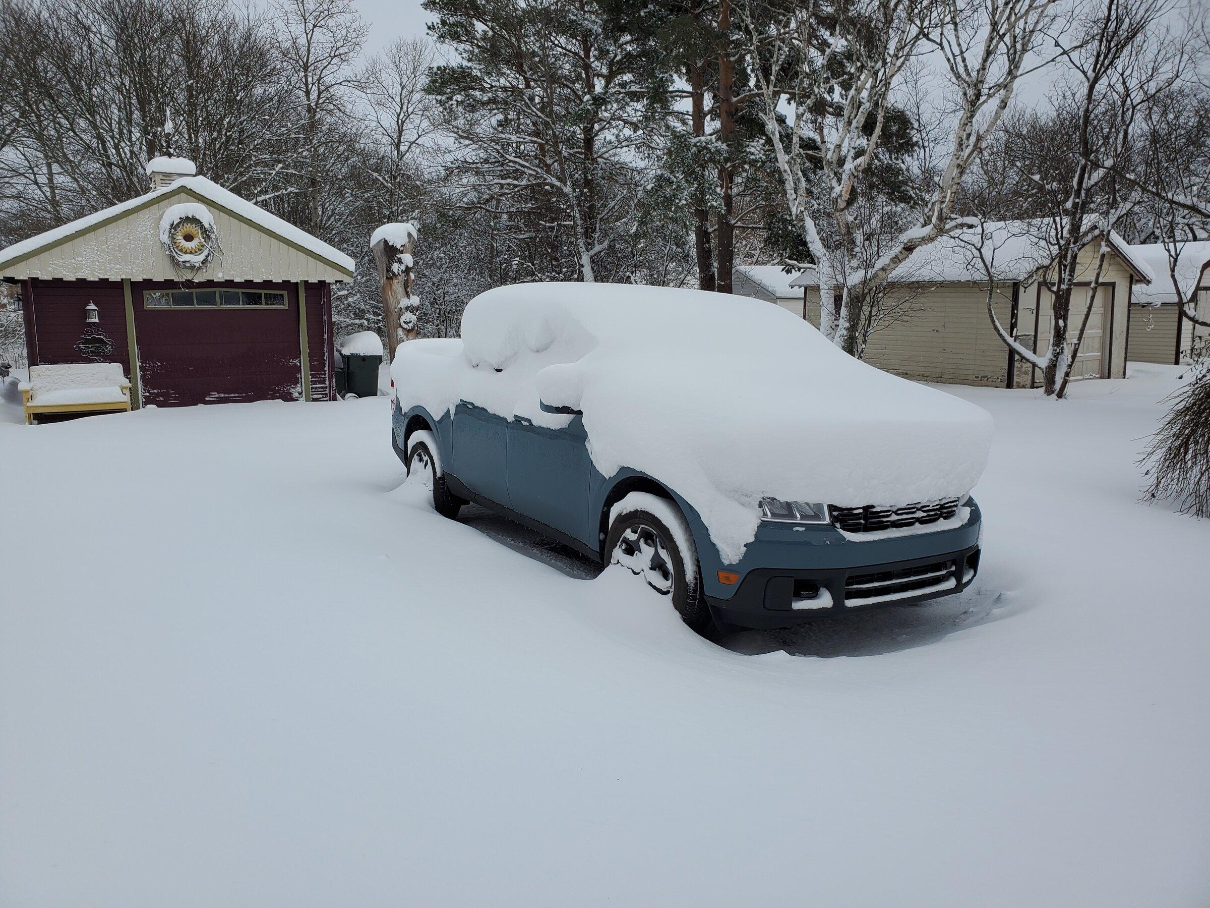 Ford Maverick Any other snow Mavericks ? 20211209_124427