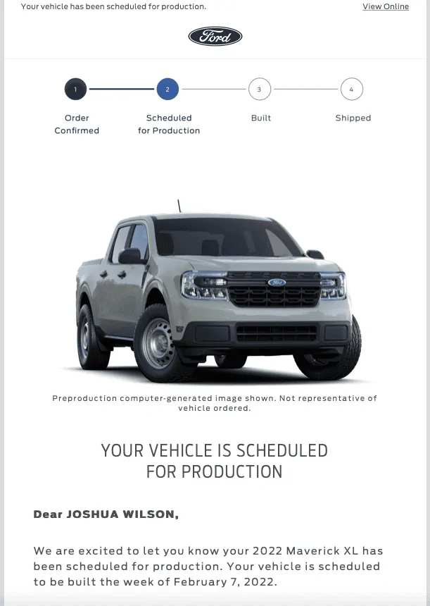 Ford Maverick 📣 12/9 Scheduling Email Received Group [Emails Arriving!!!] Screen Shot 2021-12-09 at 10.02.02 AM