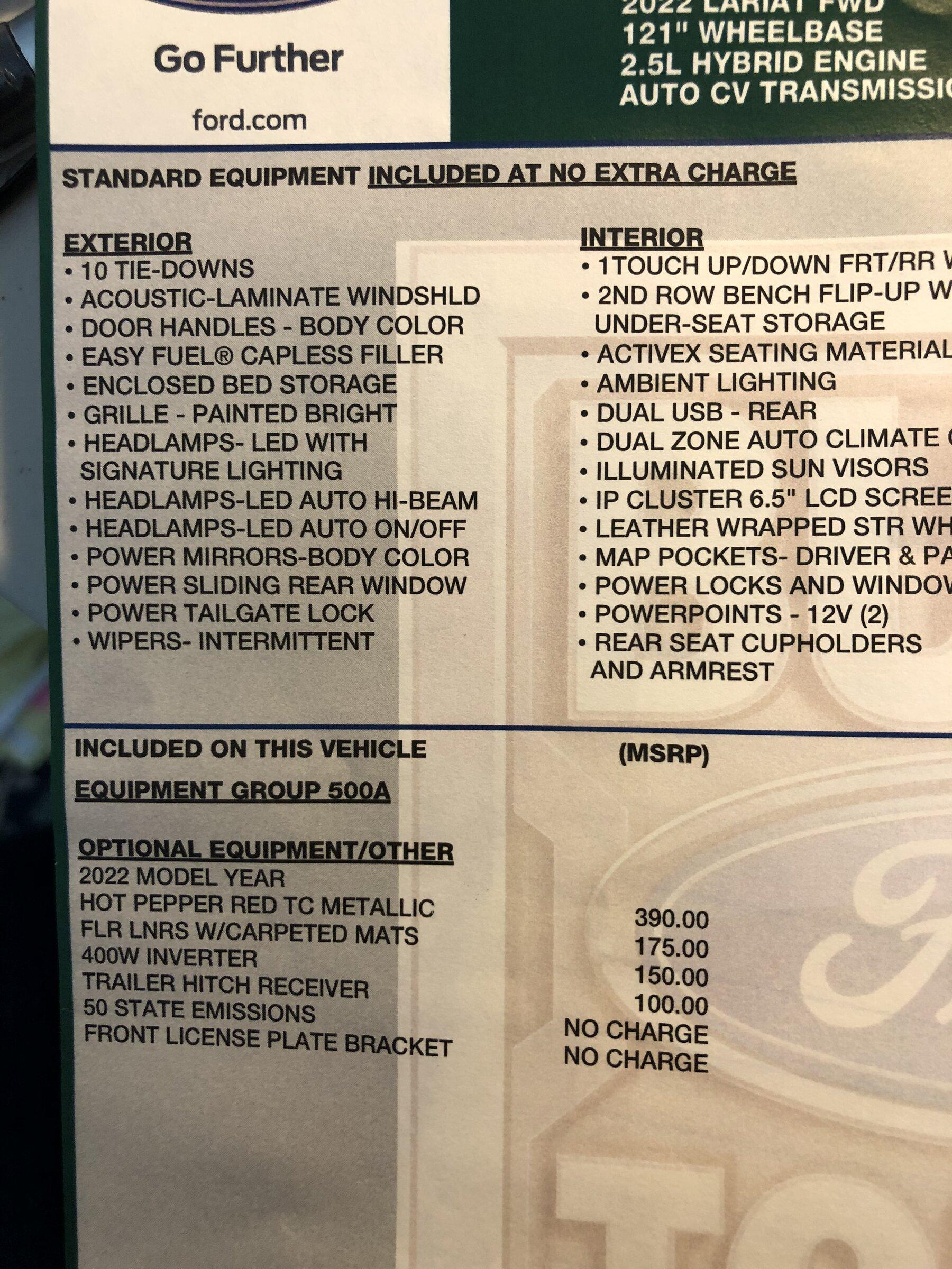 Ford Maverick My Hybrid Maverick DELIVERED!! [Updated] 🙌 97C8BC38-6C8A-4FDF-AB9D-C53F2287FF40