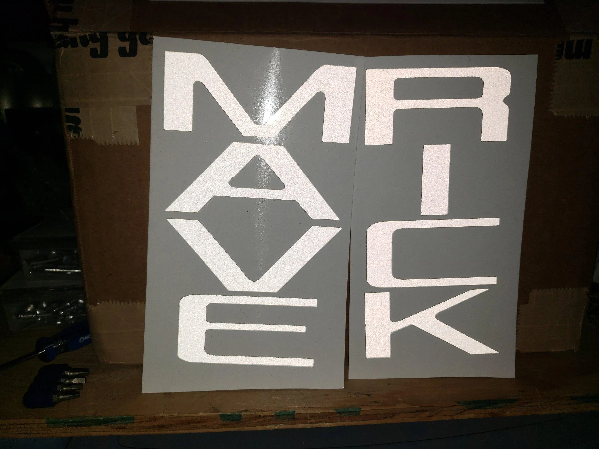 Ford Maverick 15% off Coupon Code for Tailgate Lettering Decals and Ford Ovals 20211210_230420
