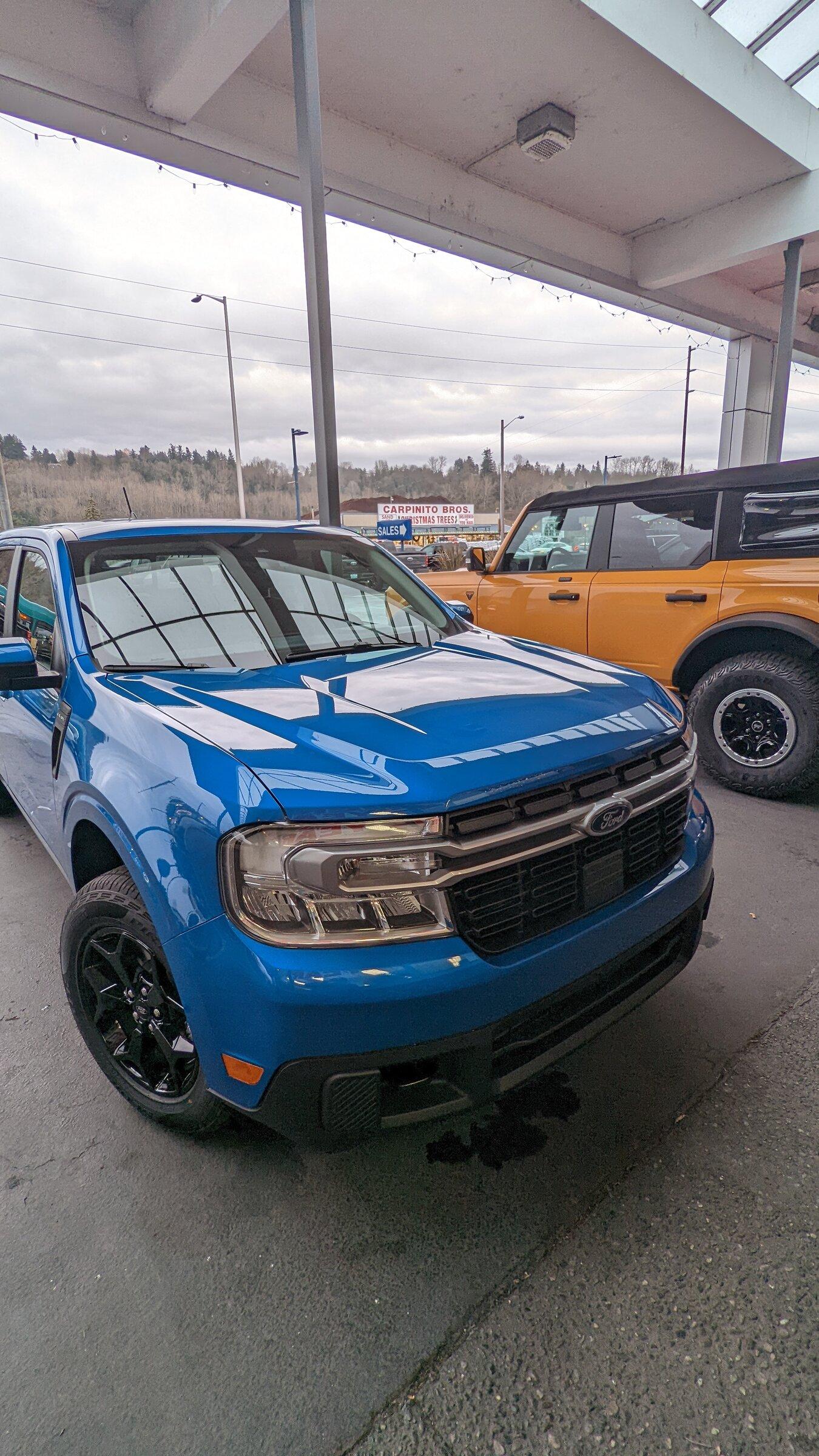 Ford Maverick Western Washington PXL_20211210_232241510