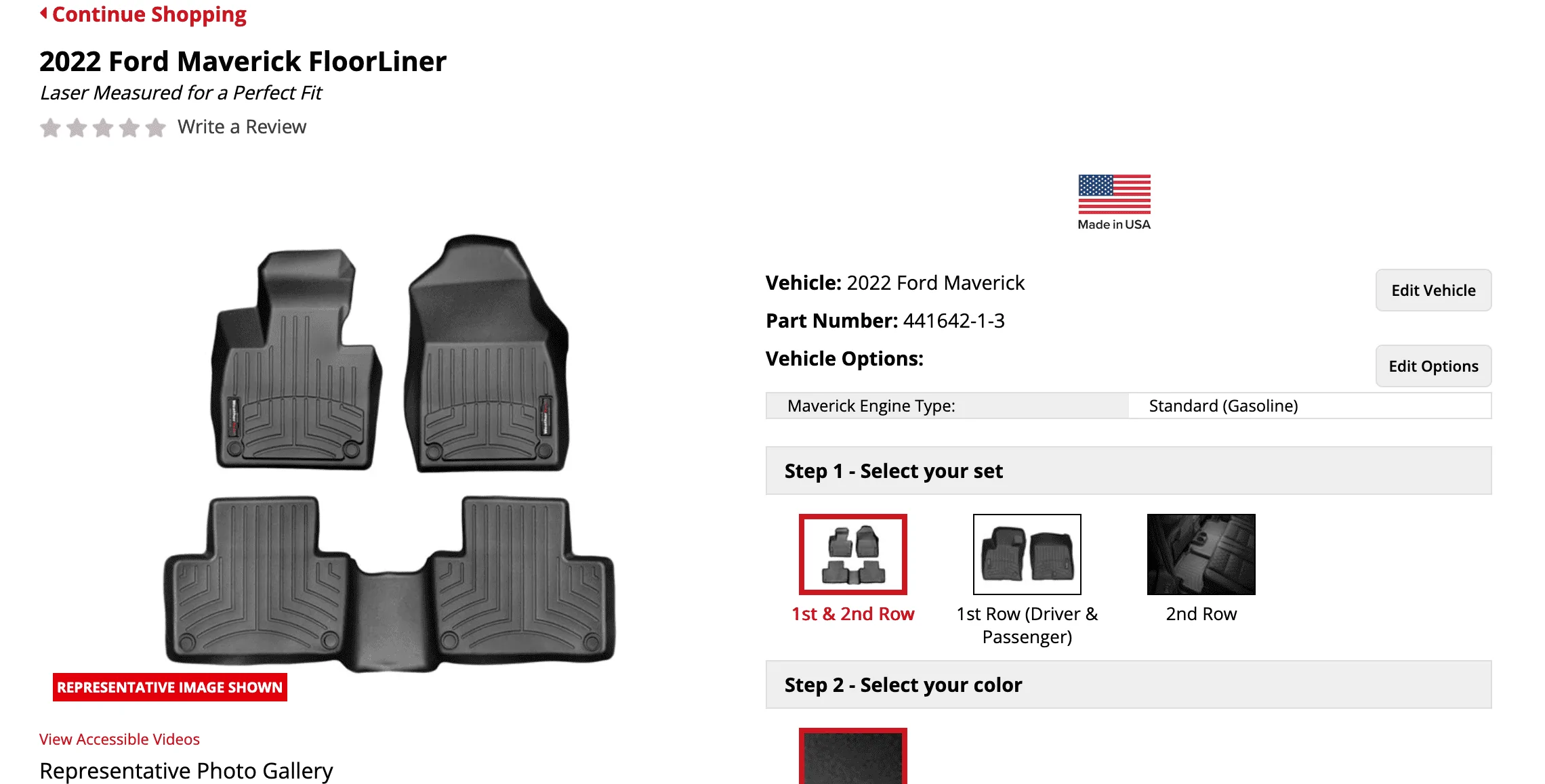 Ford Maverick WeatherTech 2nd row is ready! Screen Shot 2021-12-11 at 6.33.07 AM
