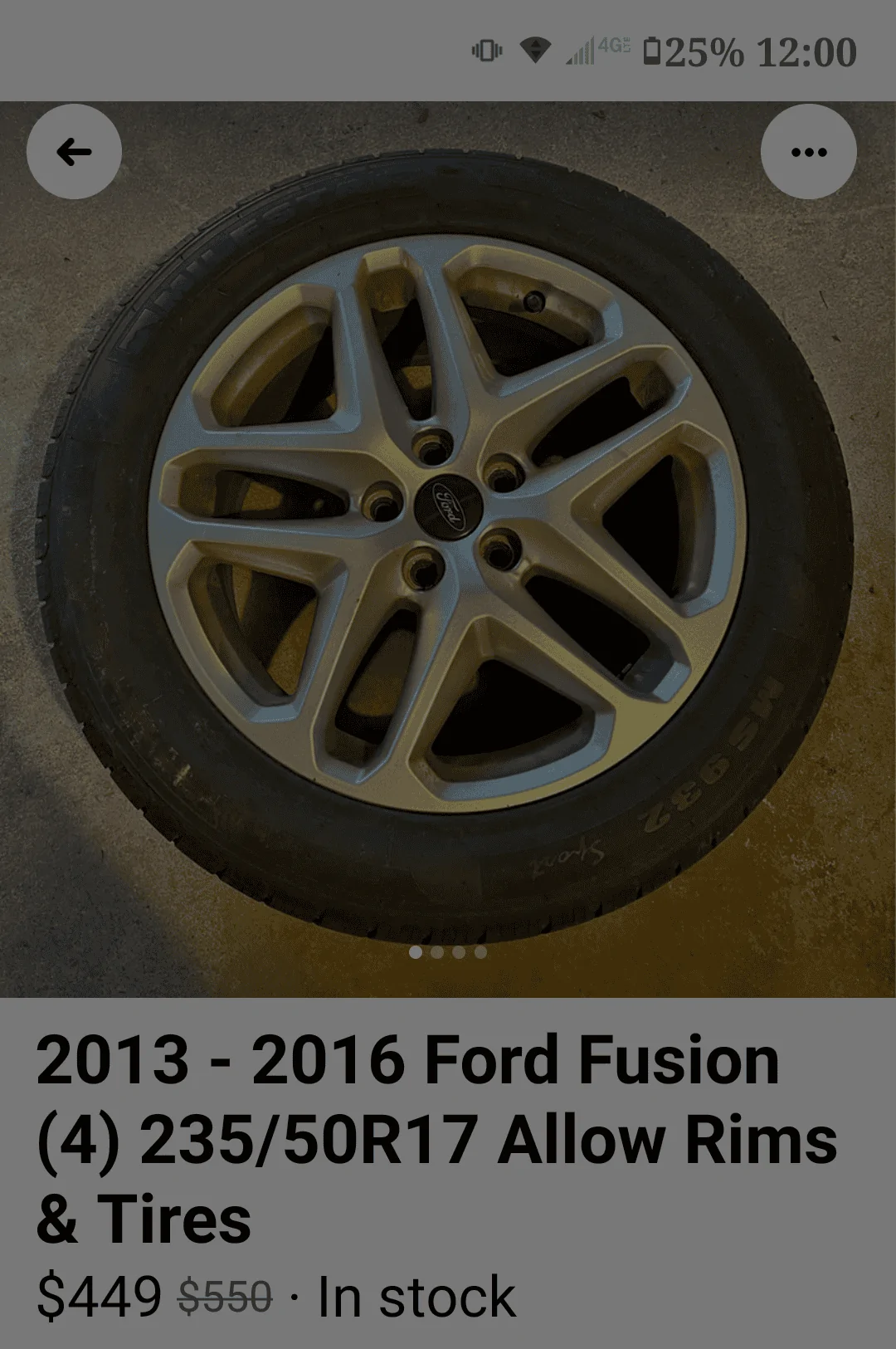 Ford Maverick Thoughts on Ford Fusion wheels? Screenshot_20211211-120027-126