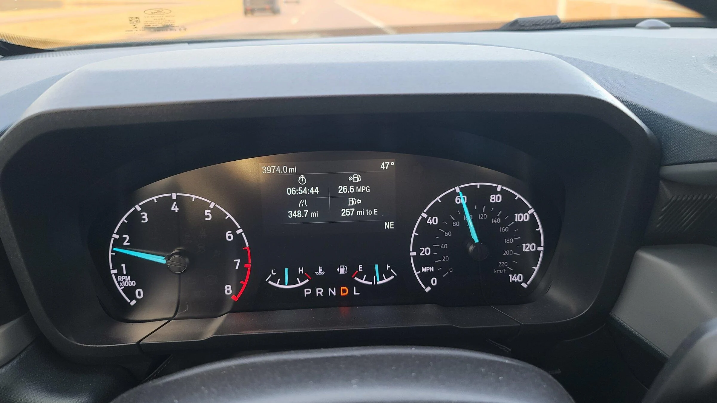 Ford Maverick Maverick 2.0 Mileage Tested 20211211_155432