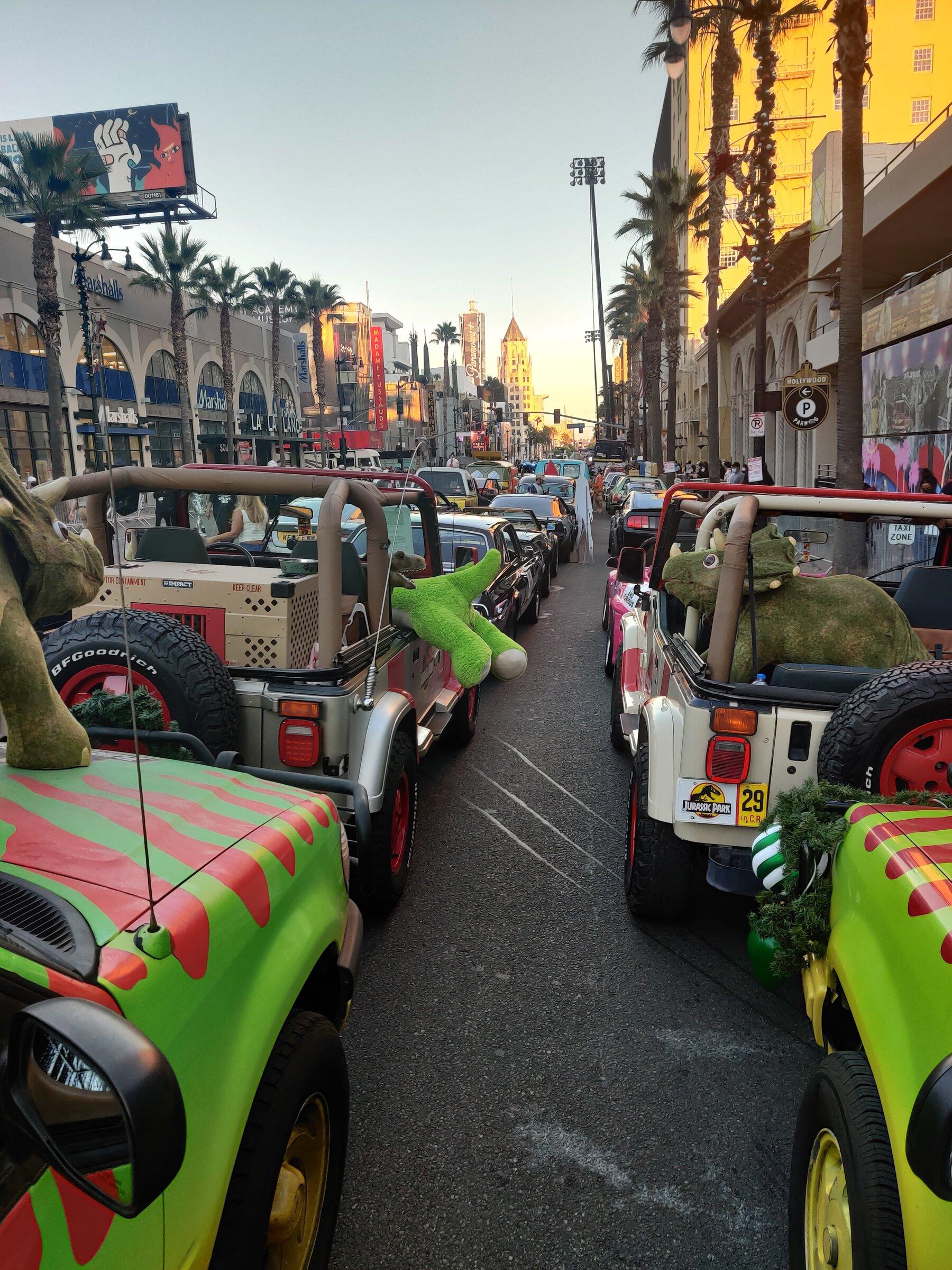 Ford Maverick Hollywood Christmas Parade IMG_20211128_163129