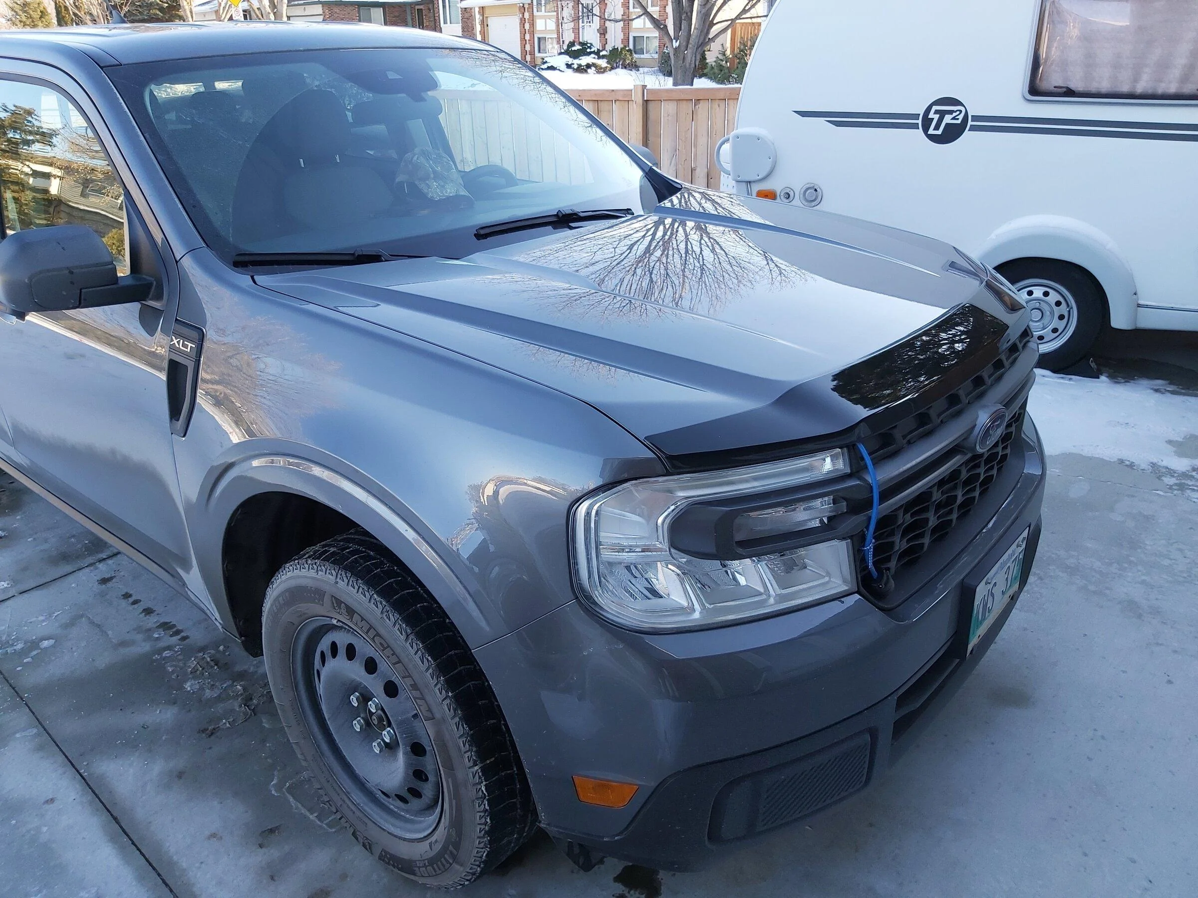 Ford Maverick Hood Protection? Bug Shield / Hood Deflector, Film etc. 20211213_132044