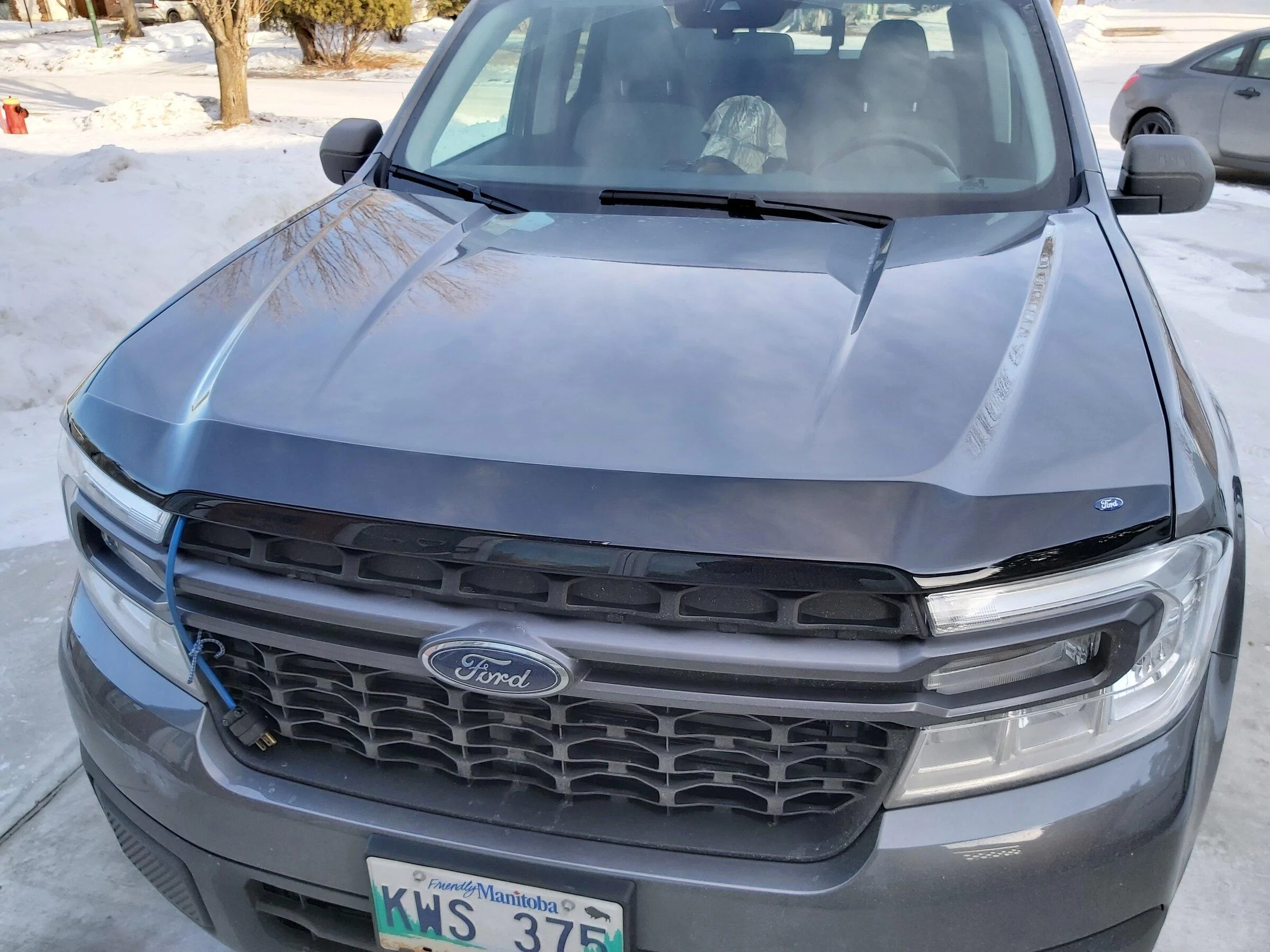 Ford Maverick Hood Protection? Bug Shield / Hood Deflector, Film etc. 20211213_135146