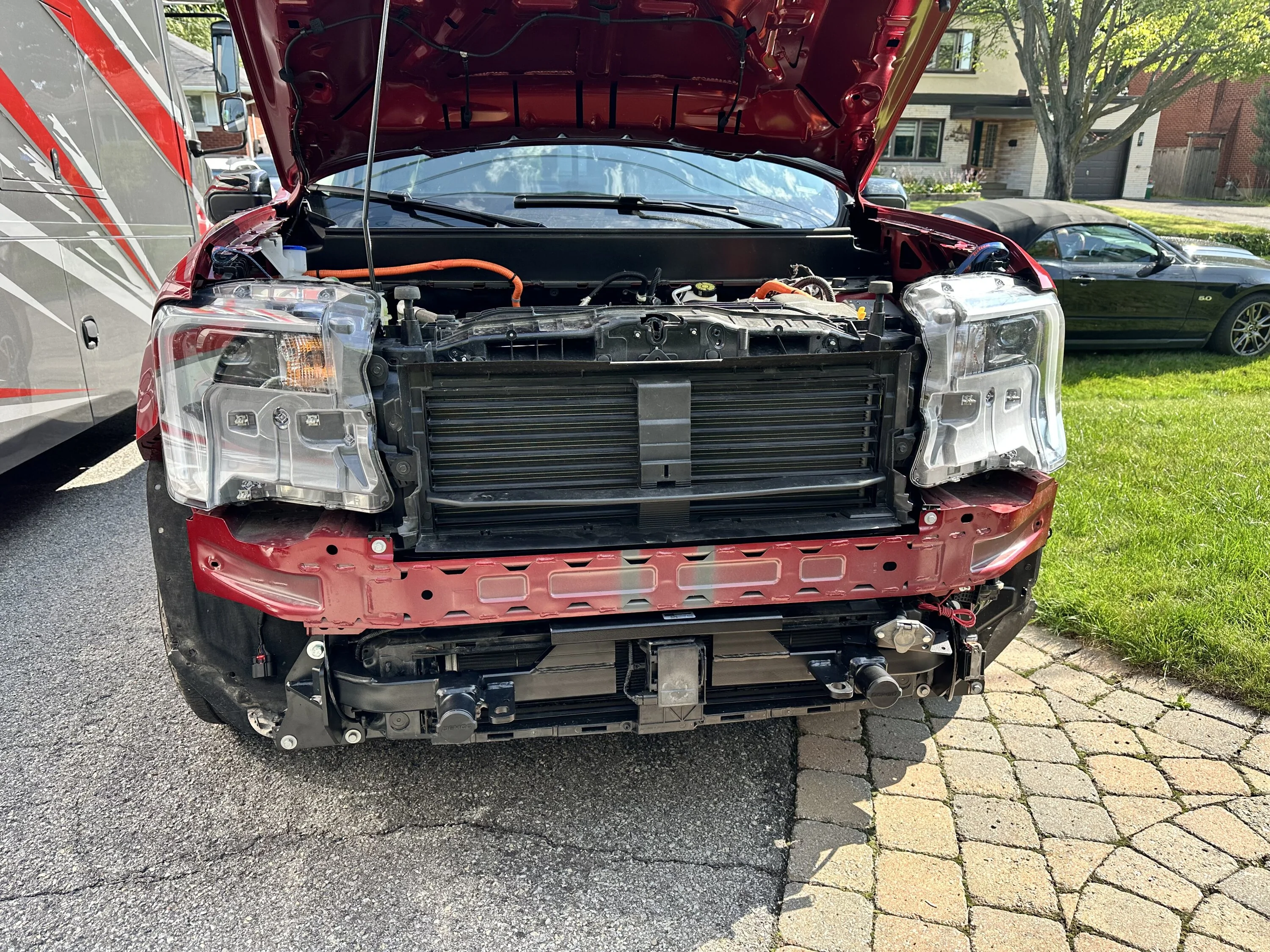 Ford Maverick New Demco Baseplate for 2025 Lariat Hybrid installed IMG_5523