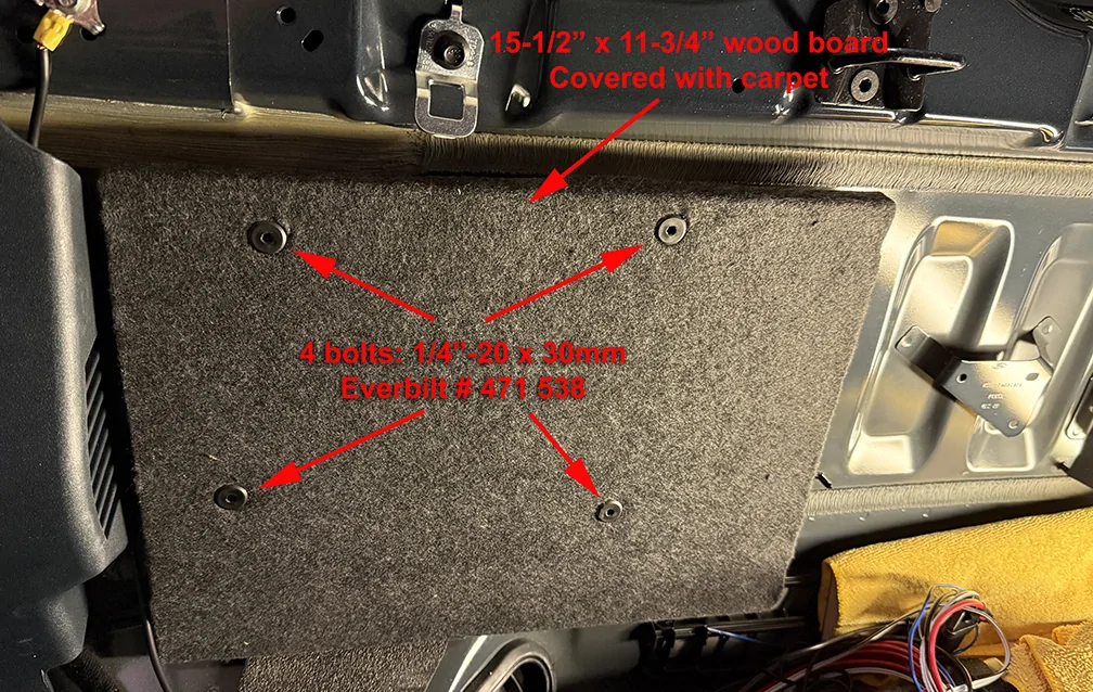 Ford Maverick Kicker 51HS10 Subwoofer install - 2022 Maverick XLT HS10_02