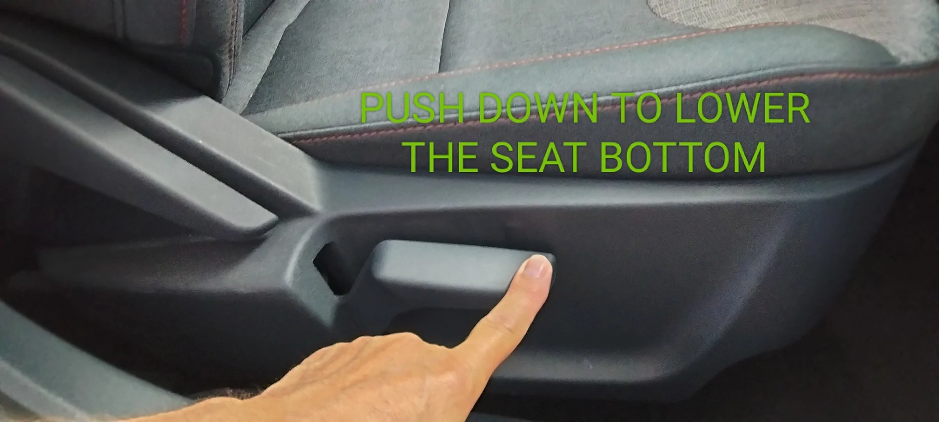 Ford Maverick Passenger seat uncomfortable IMG_20250908_114326