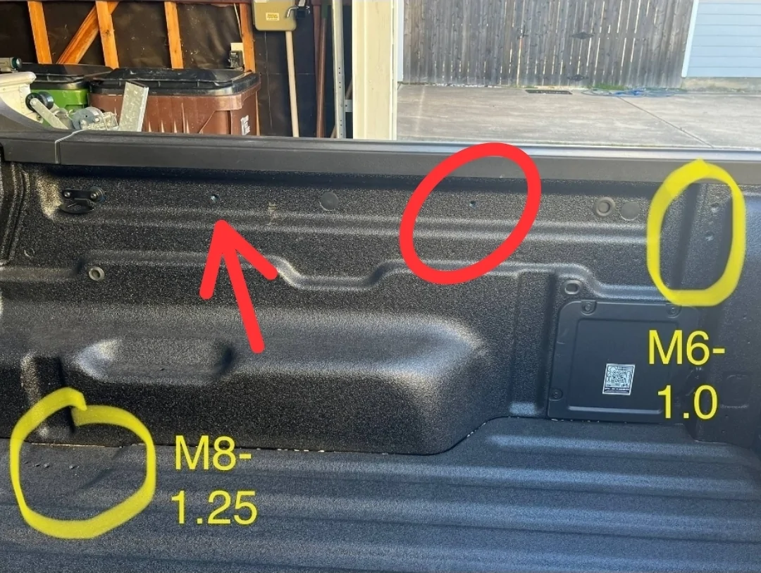 Ford Maverick Adding Bed Tie-Downs to 2025 XL -- DIY Instructions Writeup Screenshot_20250908_213301_WhatsA