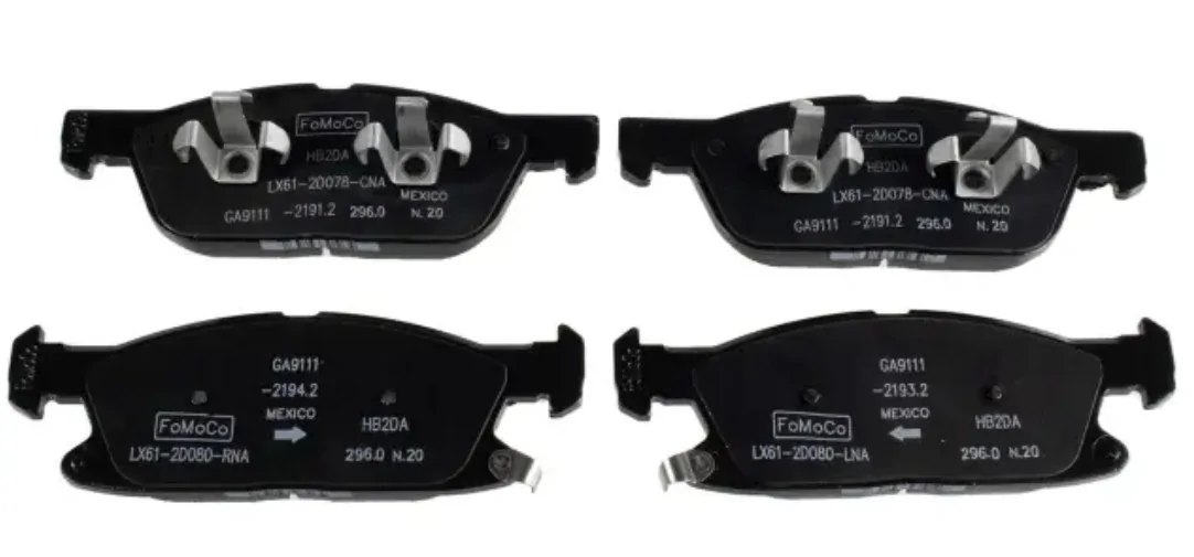 Ford Maverick Sport & Track Lobo Brake Pads & Rotors OEM Ford Part BRF1908