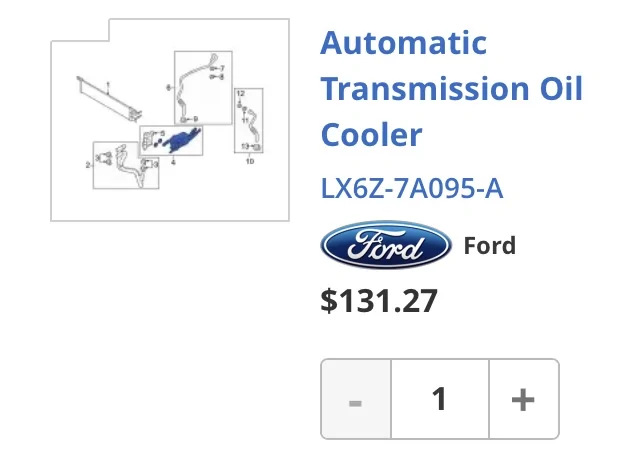 Ford Maverick Recall 25B34 : Radiator & Fan Replace - 2025 Maverick Lobo IMG_9419