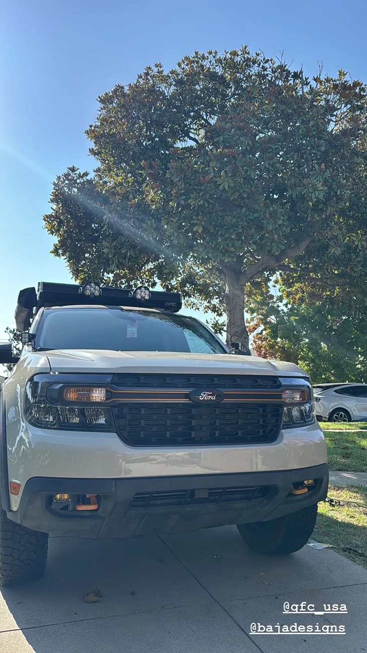 Ford Maverick Added fog lights to my Maverick Tremor! C676FEAD-2FDC-4518-97EC-FB31DDF5F3CA