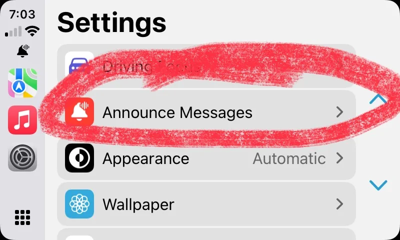 Ford Maverick No text message announcement with Apple Car Play? IMG_6575