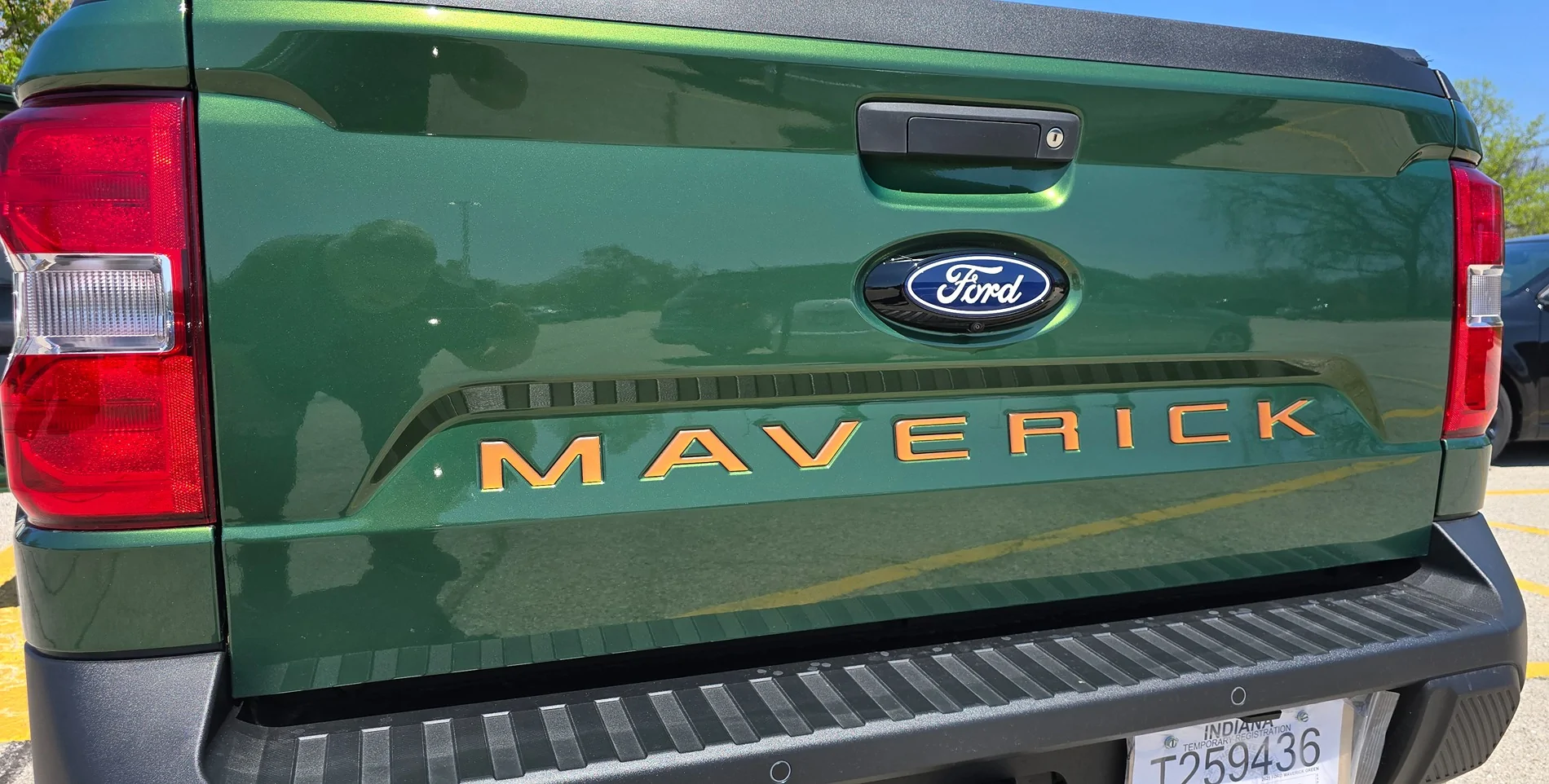Ford Maverick Best color Tailgate letters 20250427_132020