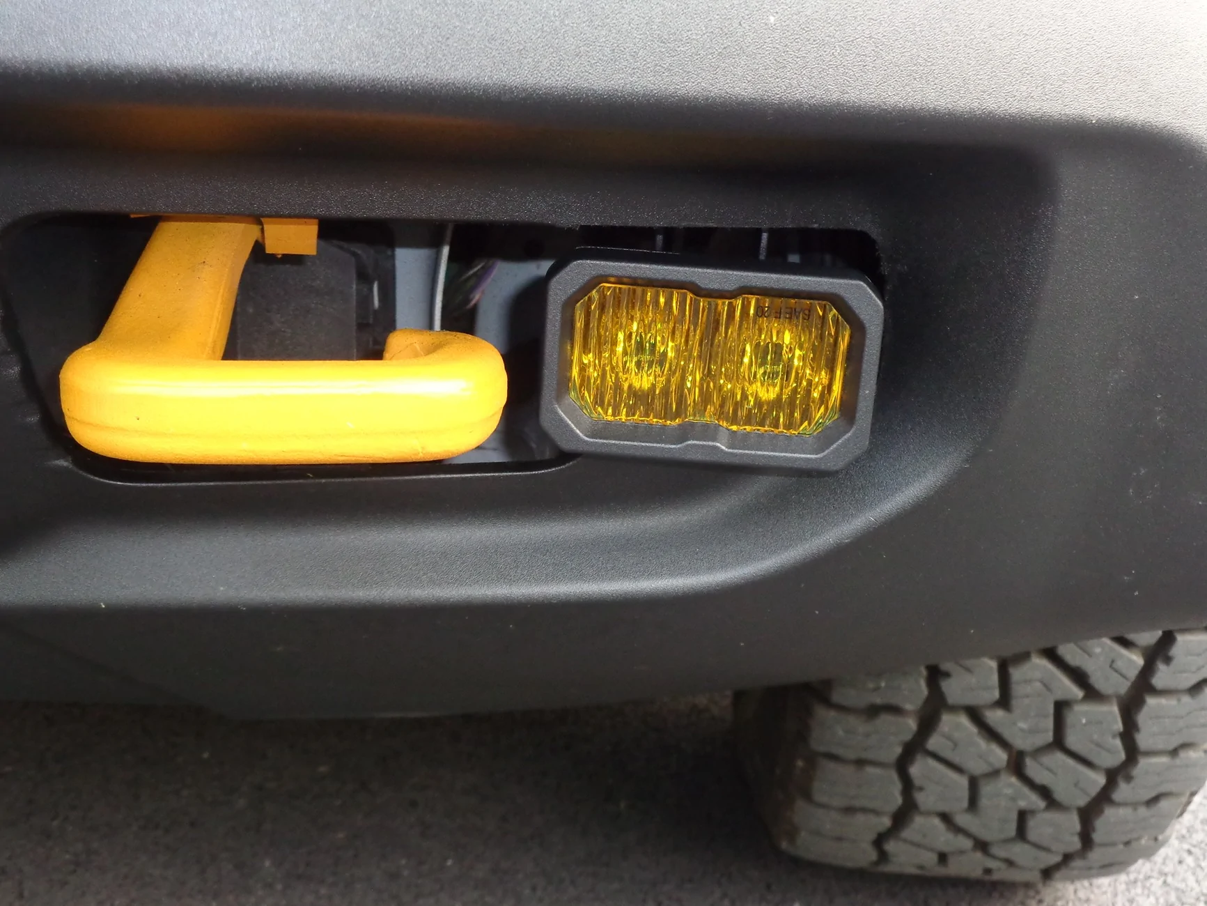 Ford Maverick Added fog lights to my Maverick Tremor! DSC00754
