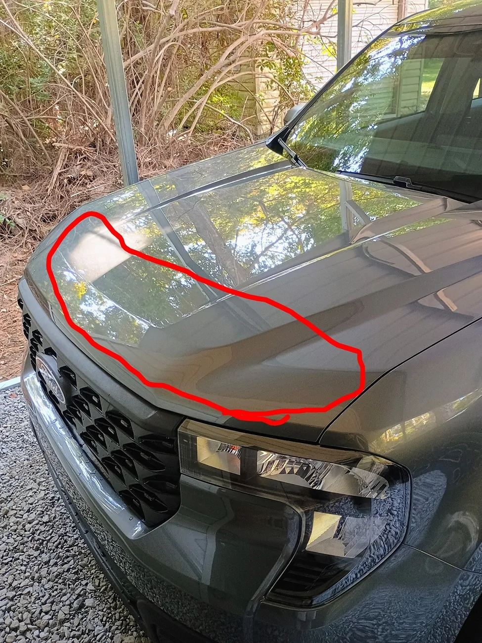 Ford Maverick 2025 XL paint problem 1000002515