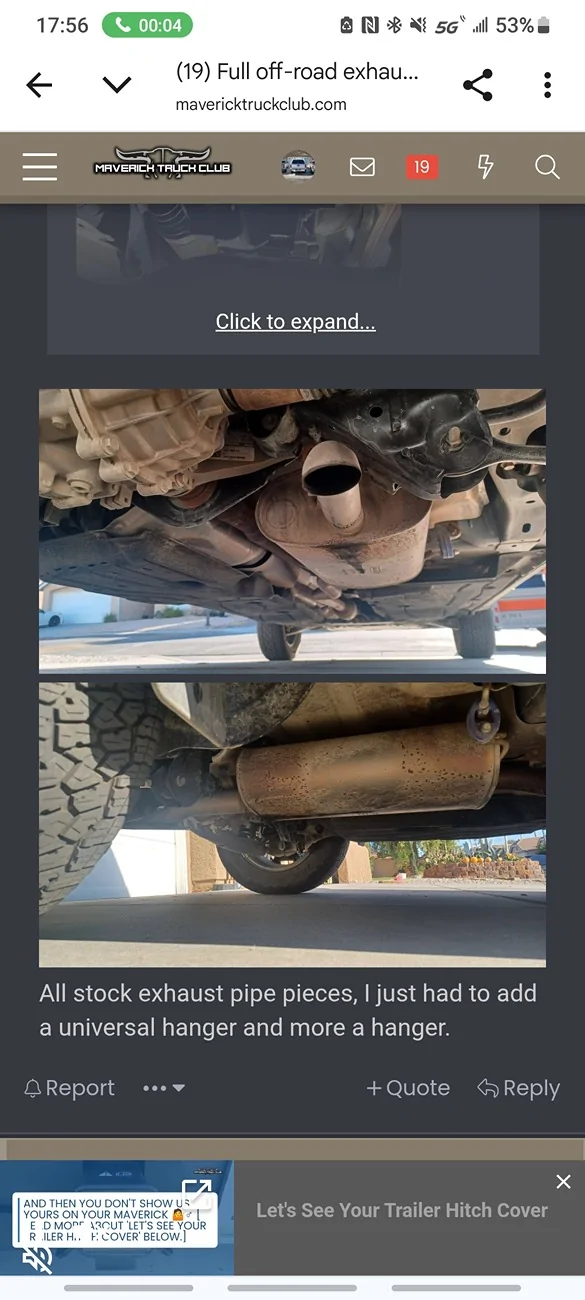Ford Maverick HRG 1.5" lift kit for Maverick Tremor installed Screenshot_20250627_175645_Chrom