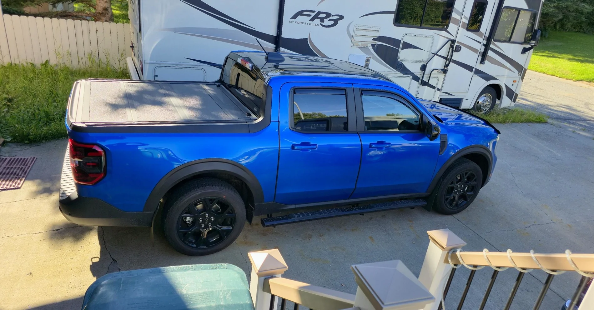 Ford Maverick New 2025 Blue Maverick Lariat in Alaska 2025 Ford Maverick Lariat Hybrid AWD Blue Home 20250804_180719[1]