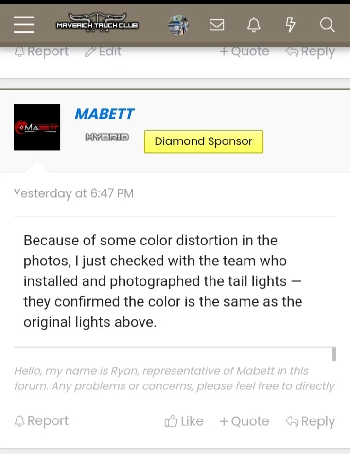 Ford Maverick Mabett Smoked LED Tail Lights Are Here! 20250918_055438