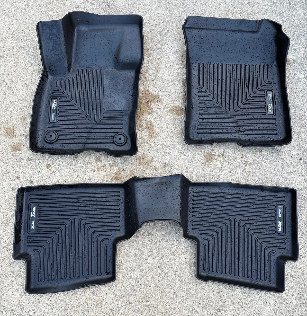 Ford Maverick Full set of all weather floor liners IMG_1208