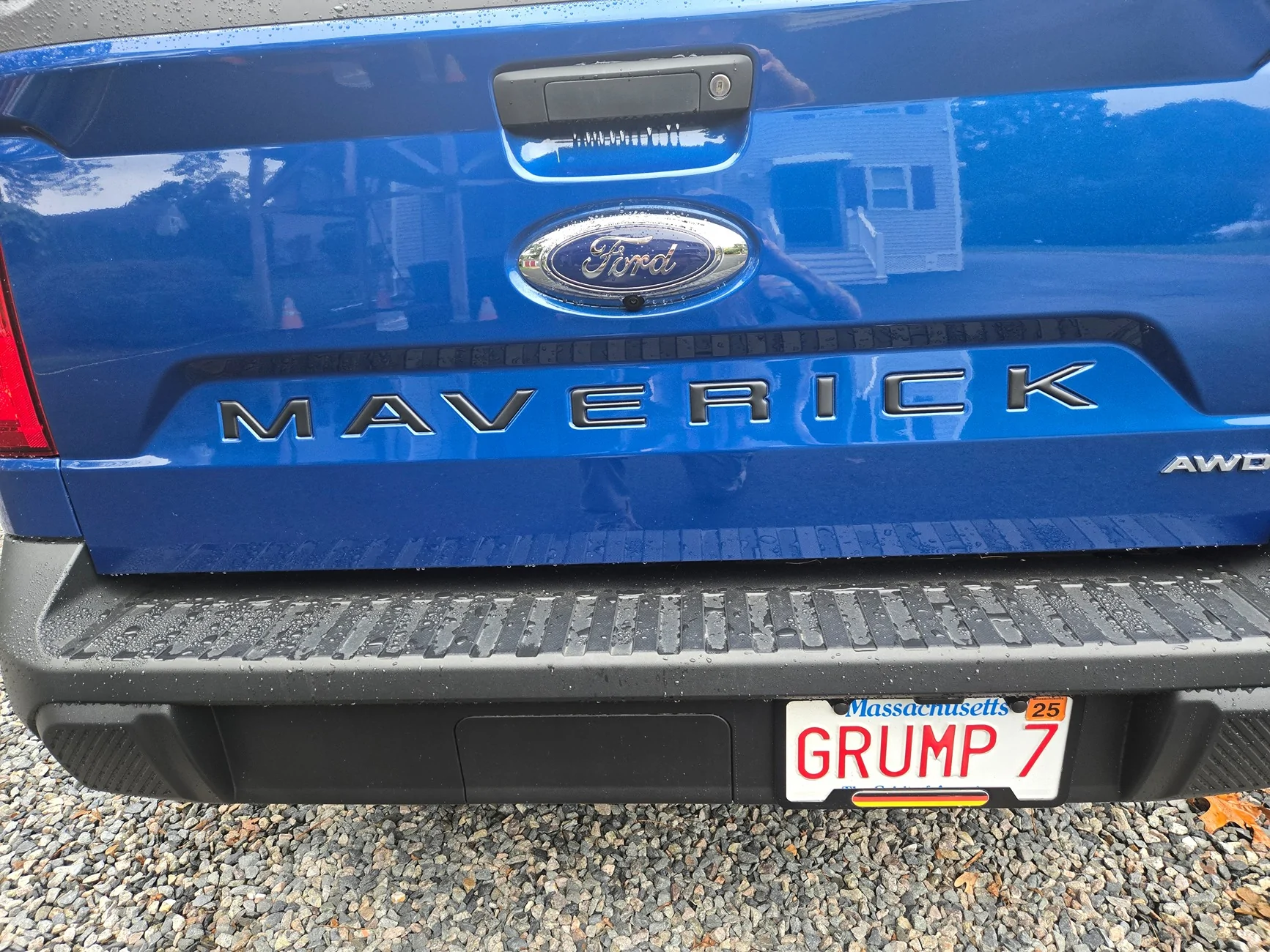 Ford Maverick Domed decal lettering for tailgate 20250918_095208