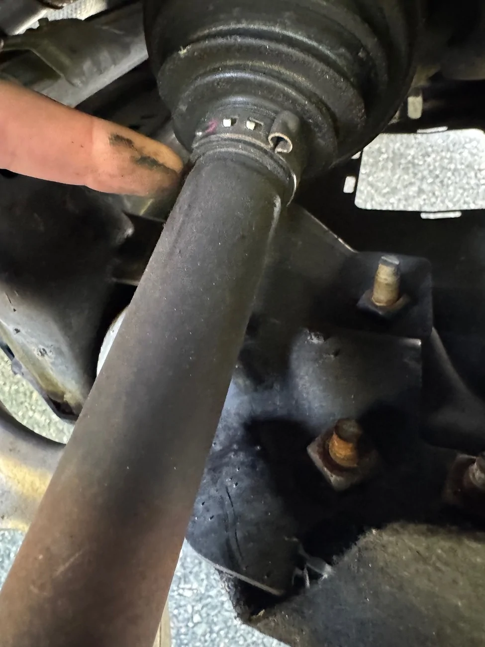Ford Maverick CV axles IMG_6062