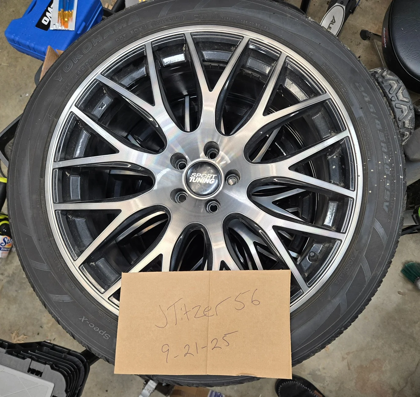 Ford Maverick 20" wheels and Tires 20250921_232318